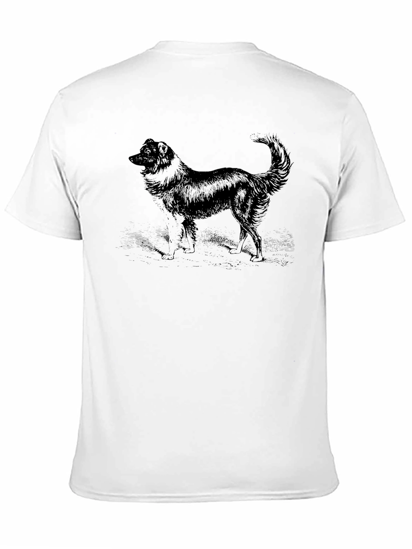 Dog Graphic Print Tee - Classic Unisex Fit