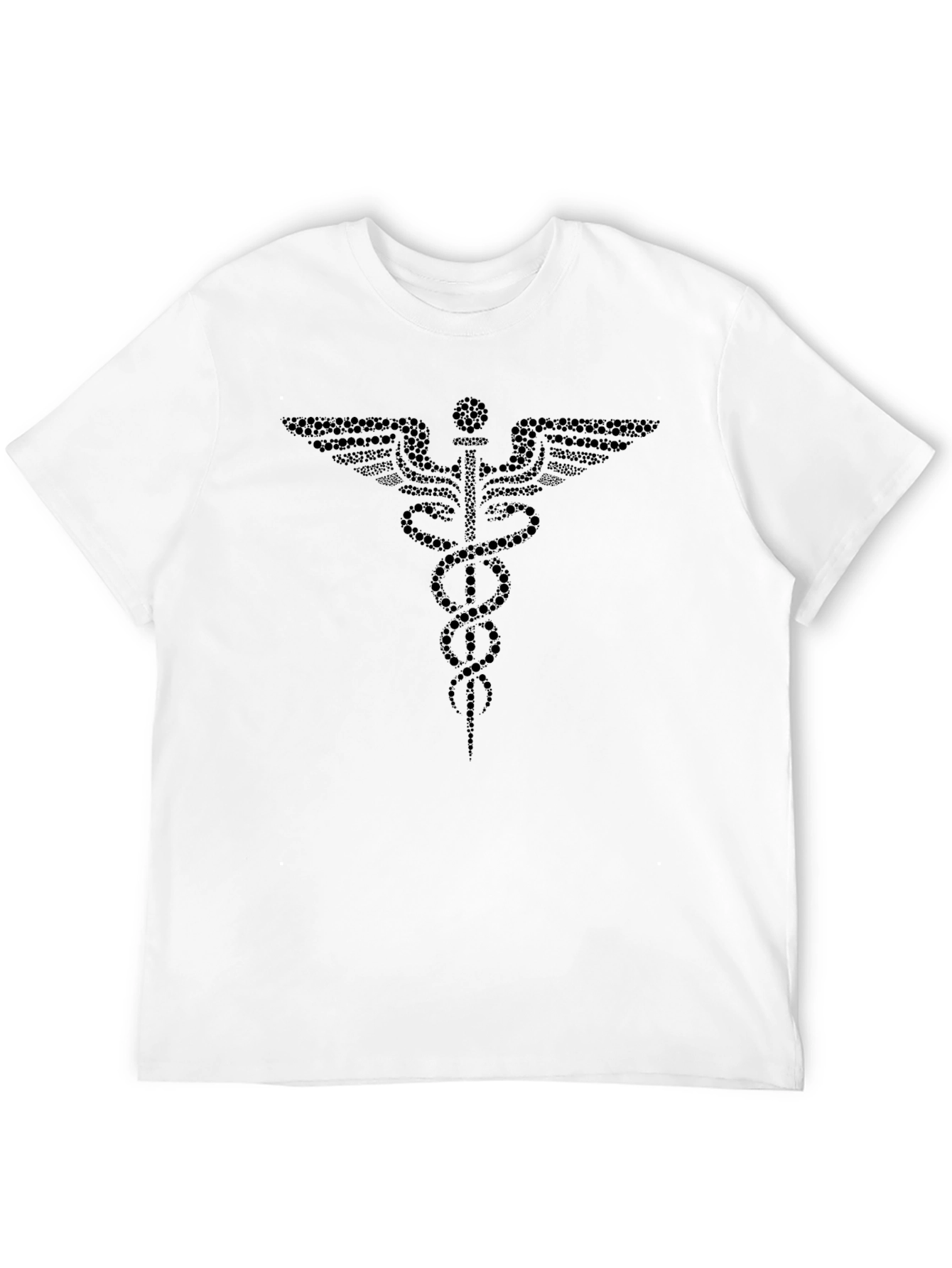 Medical Symbol Graphic Black T-Shirt