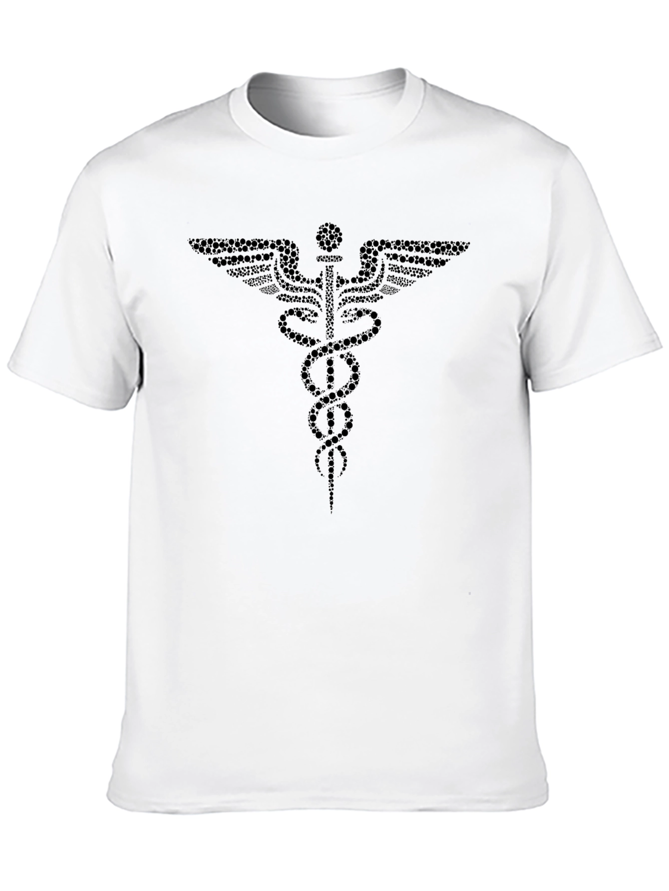 Medical Symbol Graphic Black T-Shirt