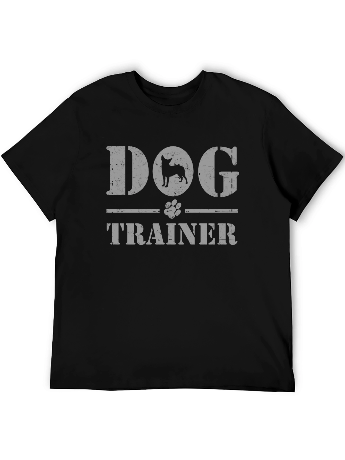 Dog Trainer T-Shirt - Distressed Graphic Tee