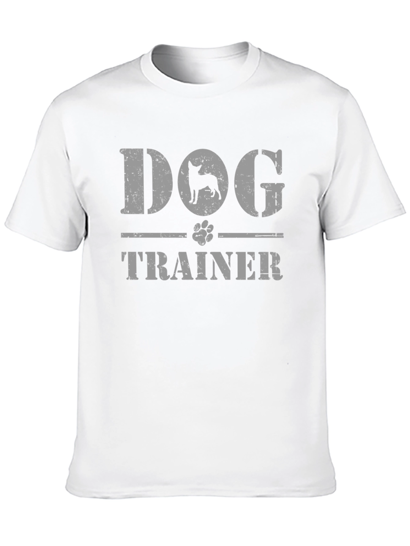 Dog Trainer T-Shirt - Distressed Graphic Tee