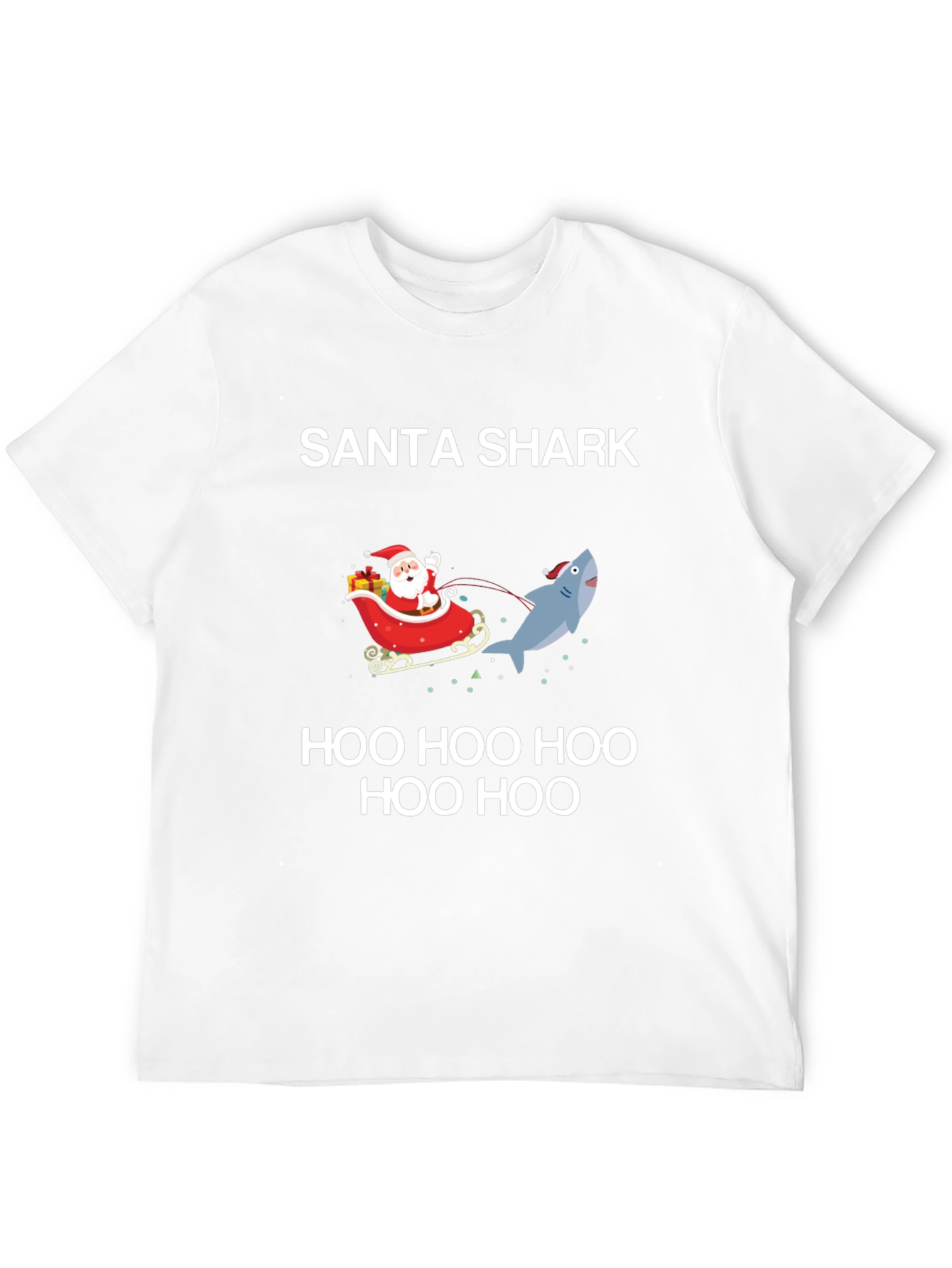 Santa Shark Holiday T-Shirt: Festive Fun