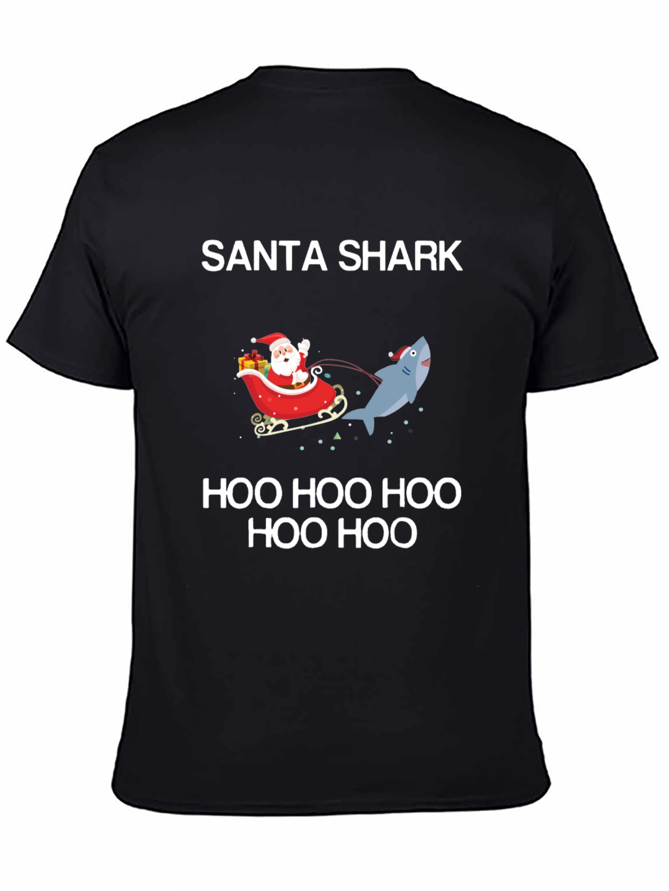 Santa Shark Holiday T-Shirt: Festive Fun