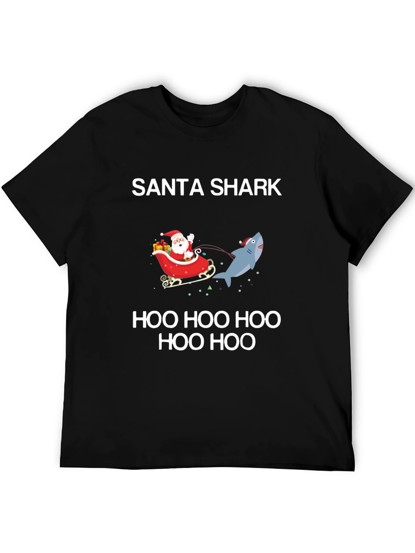 Santa Shark Holiday T-Shirt: Festive Fun