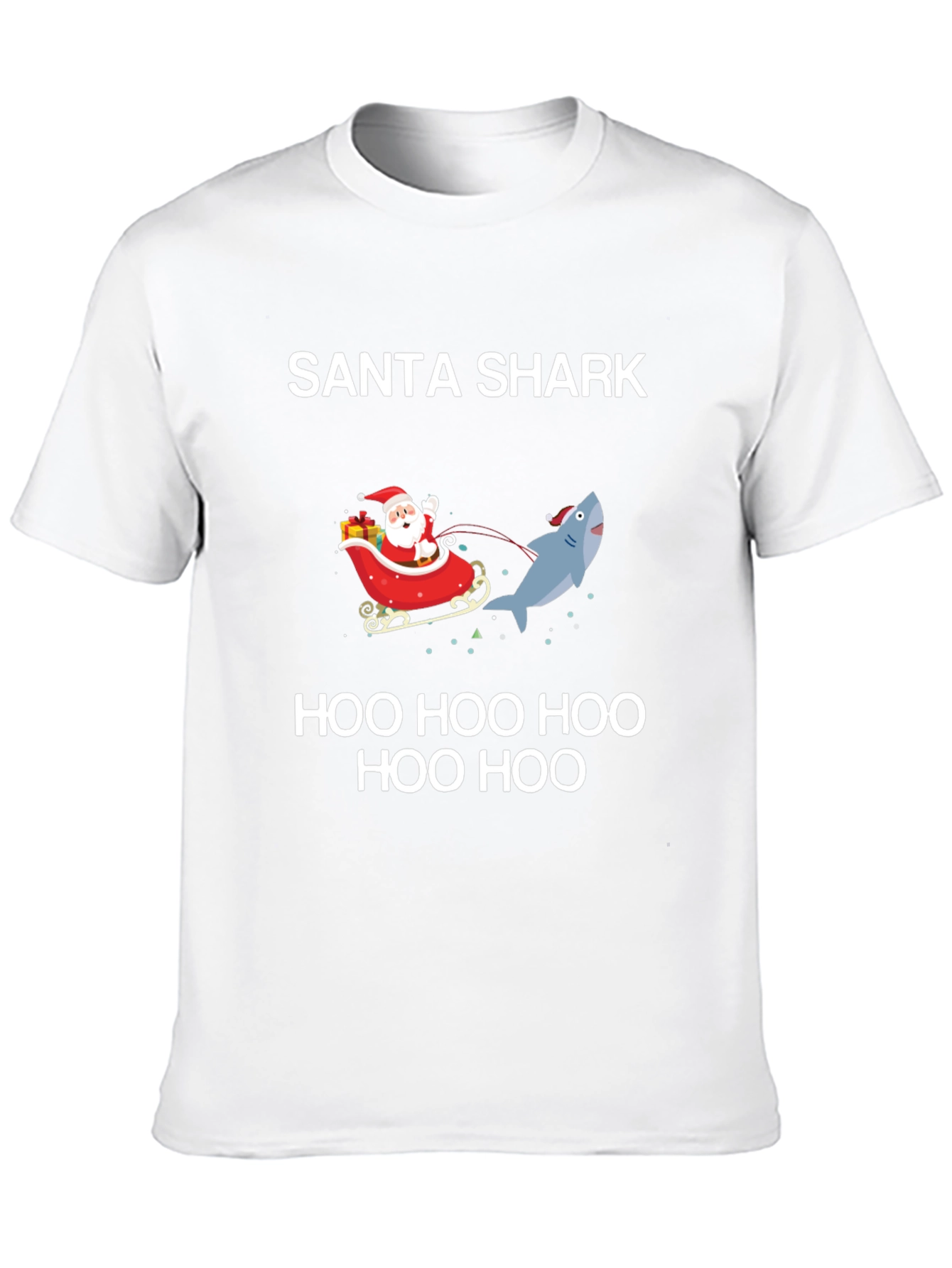 Santa Shark Holiday T-Shirt: Festive Fun