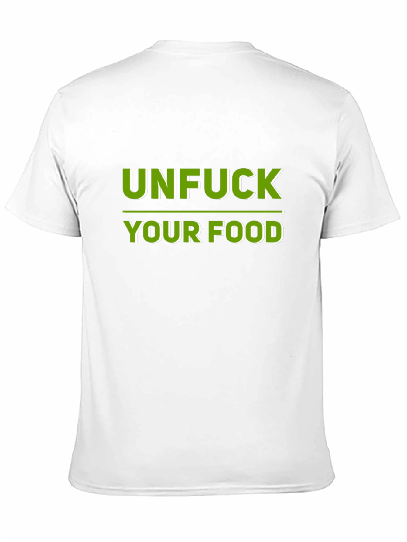 Unfuck Your Food Graphic Tee - Black