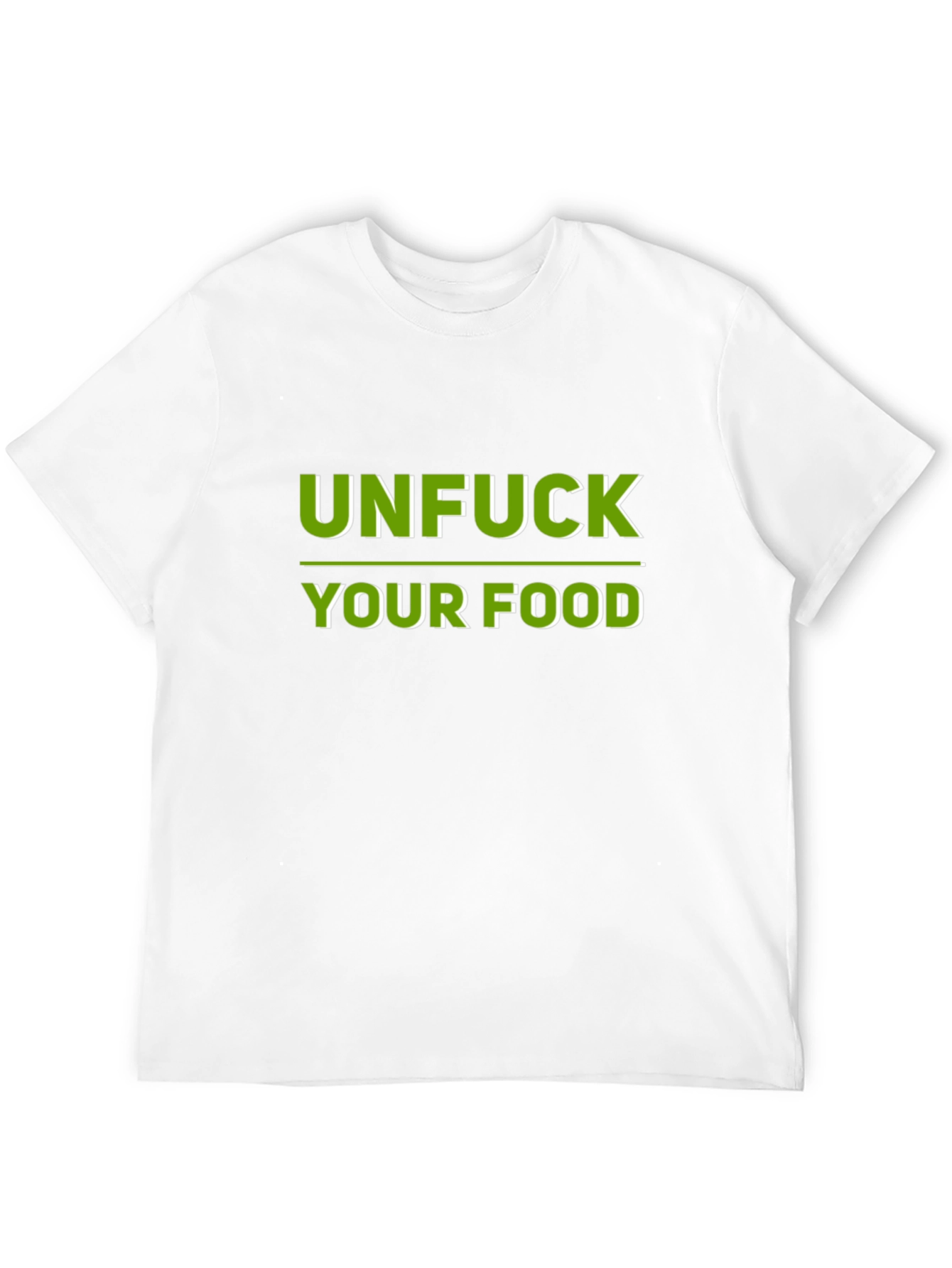Unfuck Your Food Graphic Tee - Black