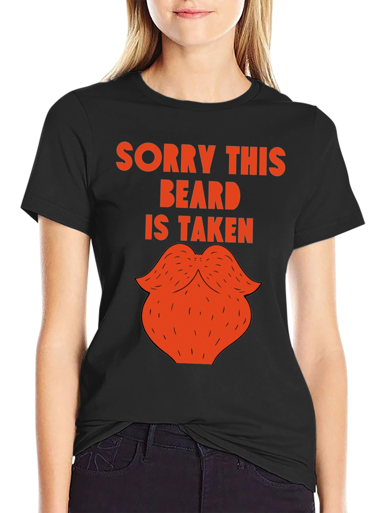Sorry This Beard Is Taken Funny Graphic Tee