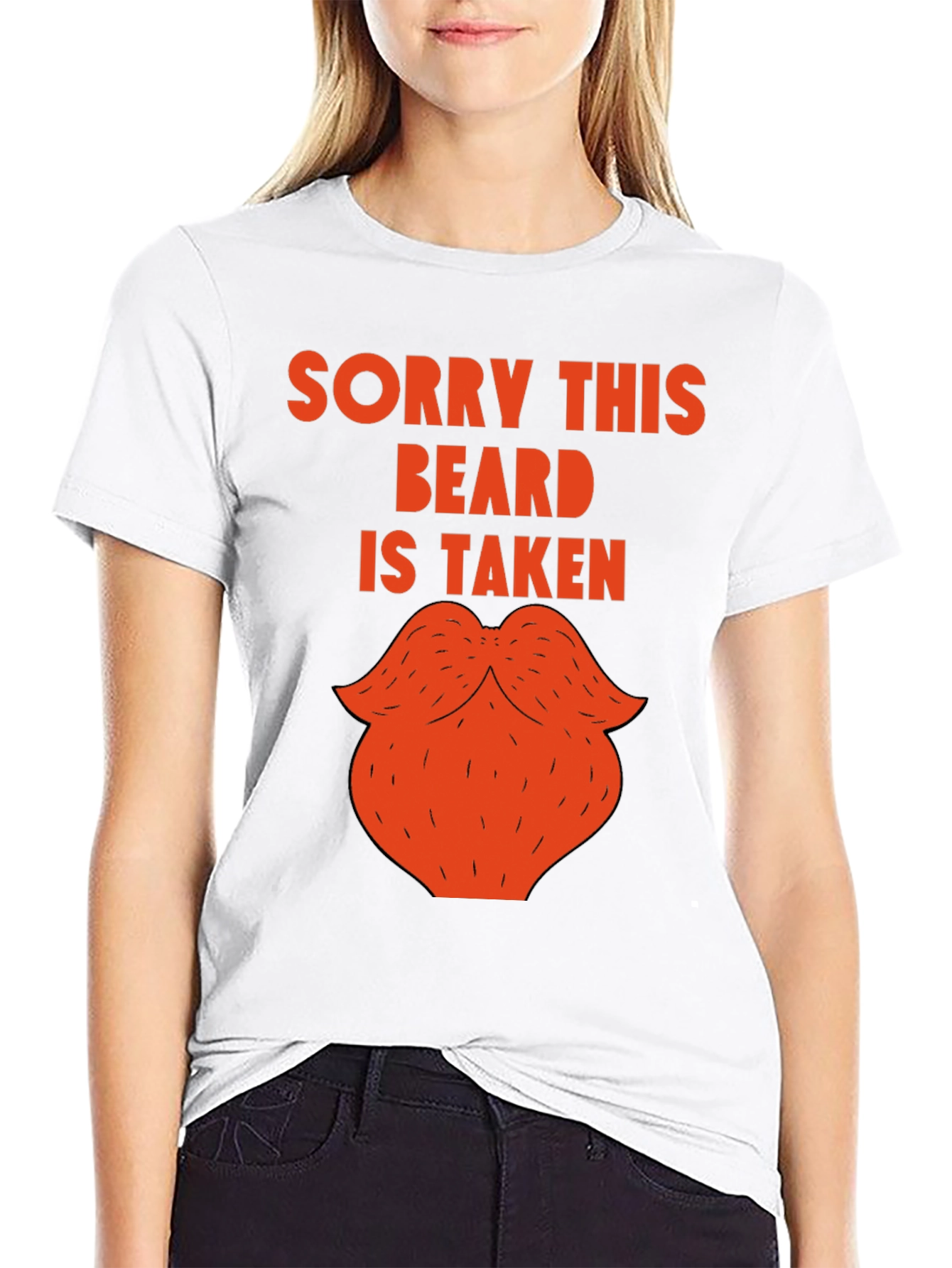Sorry This Beard Is Taken Funny Graphic Tee