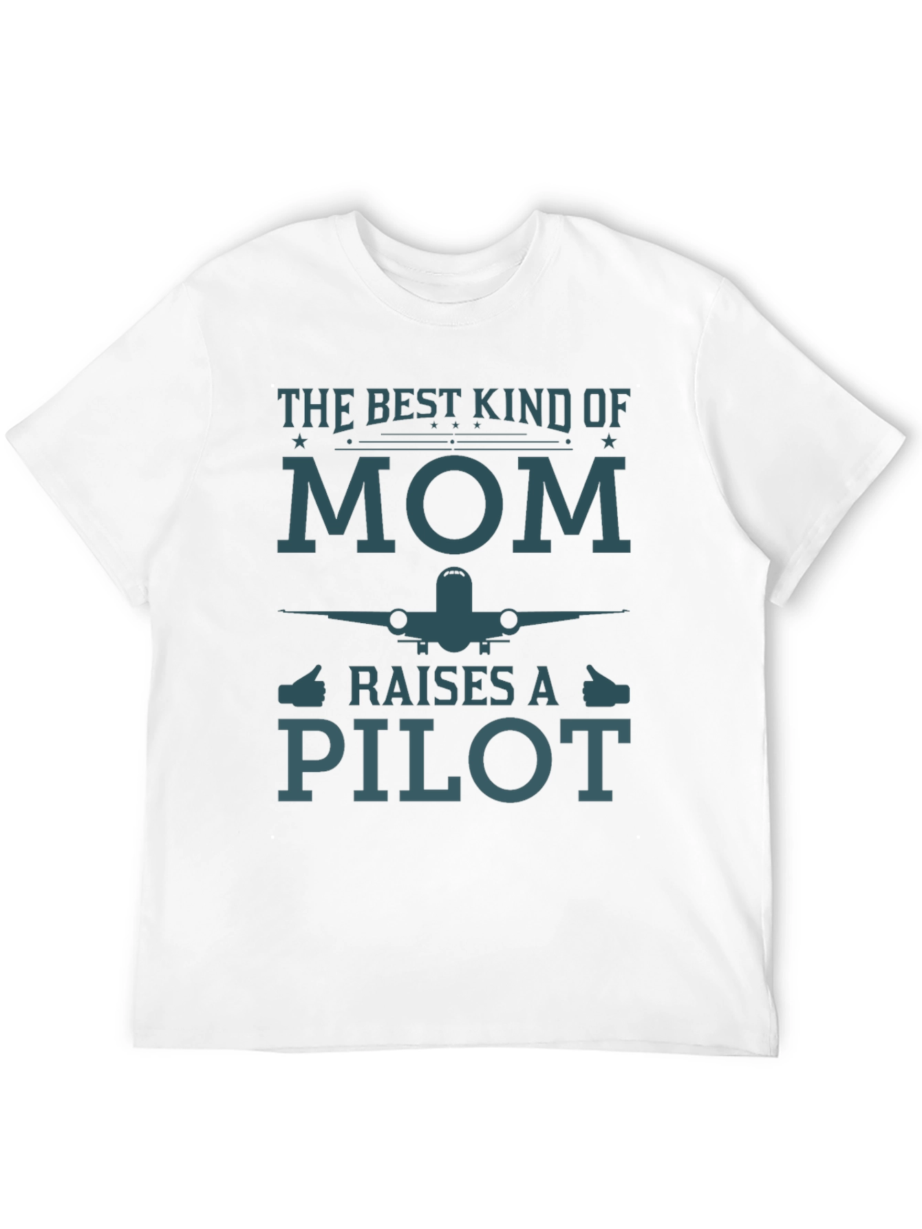 Mom Pilot Graphic T-Shirt
