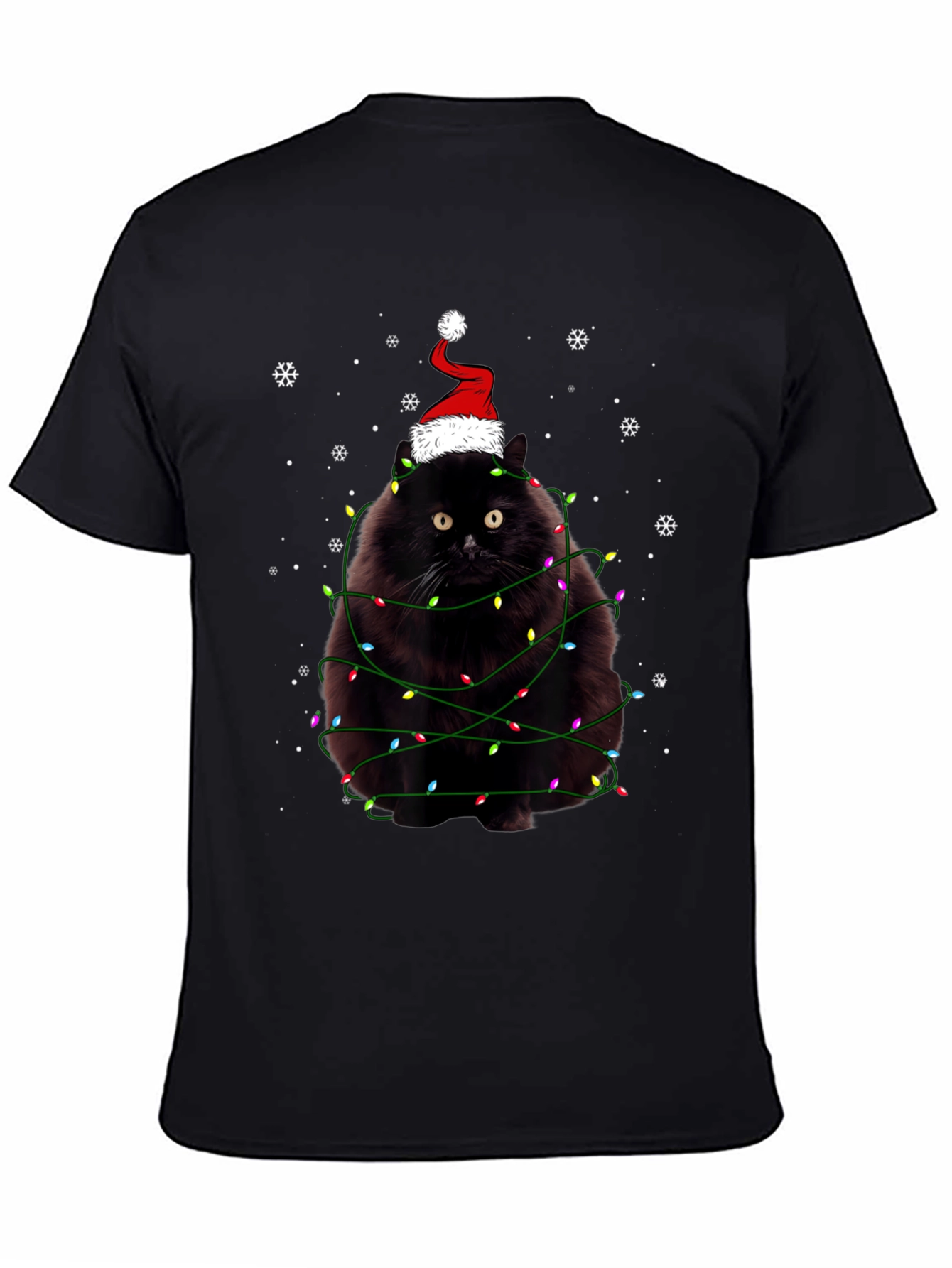 Christmas Cat T-Shirt: Festive Feline Fun