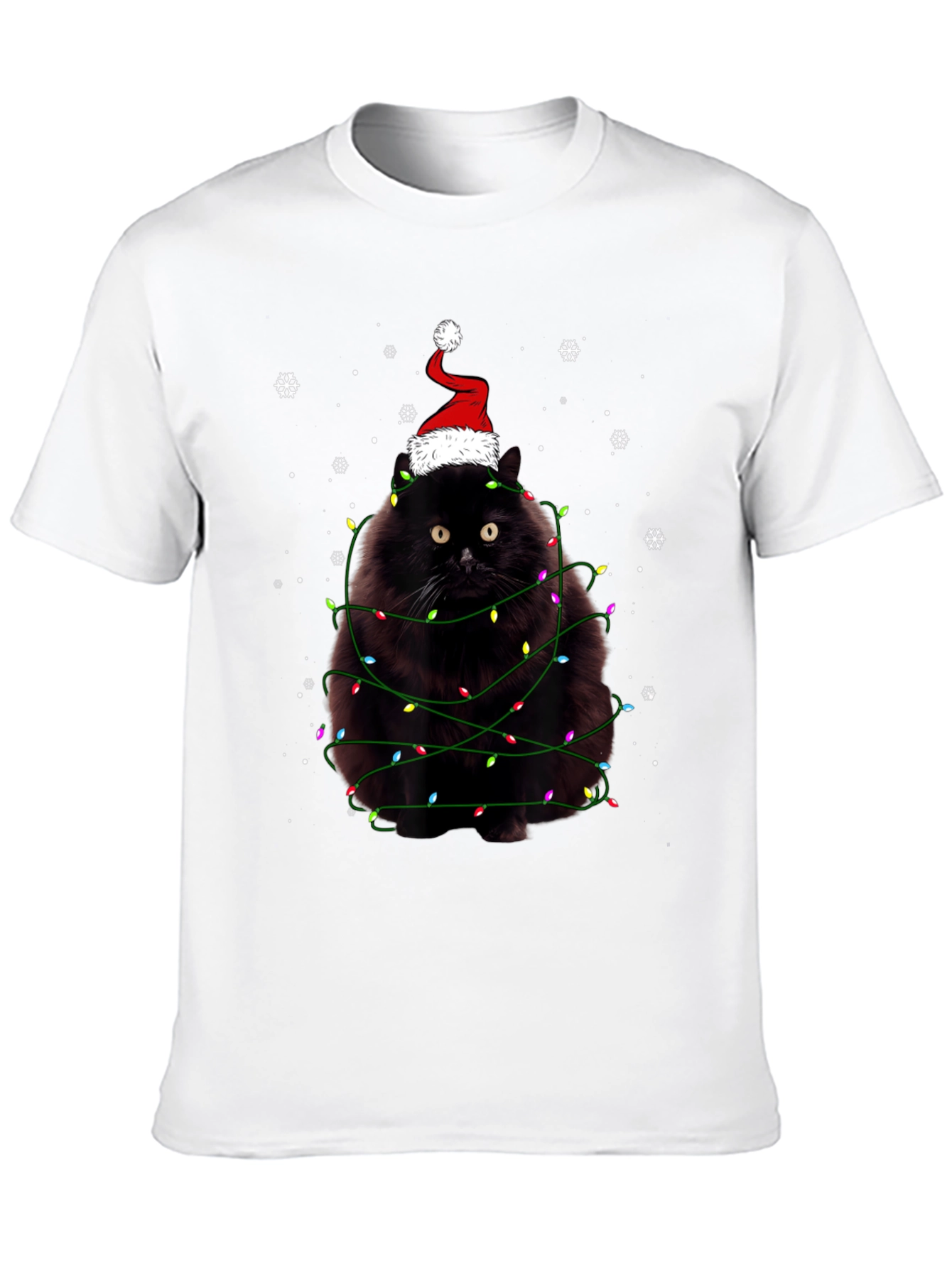 Christmas Cat T-Shirt: Festive Feline Fun