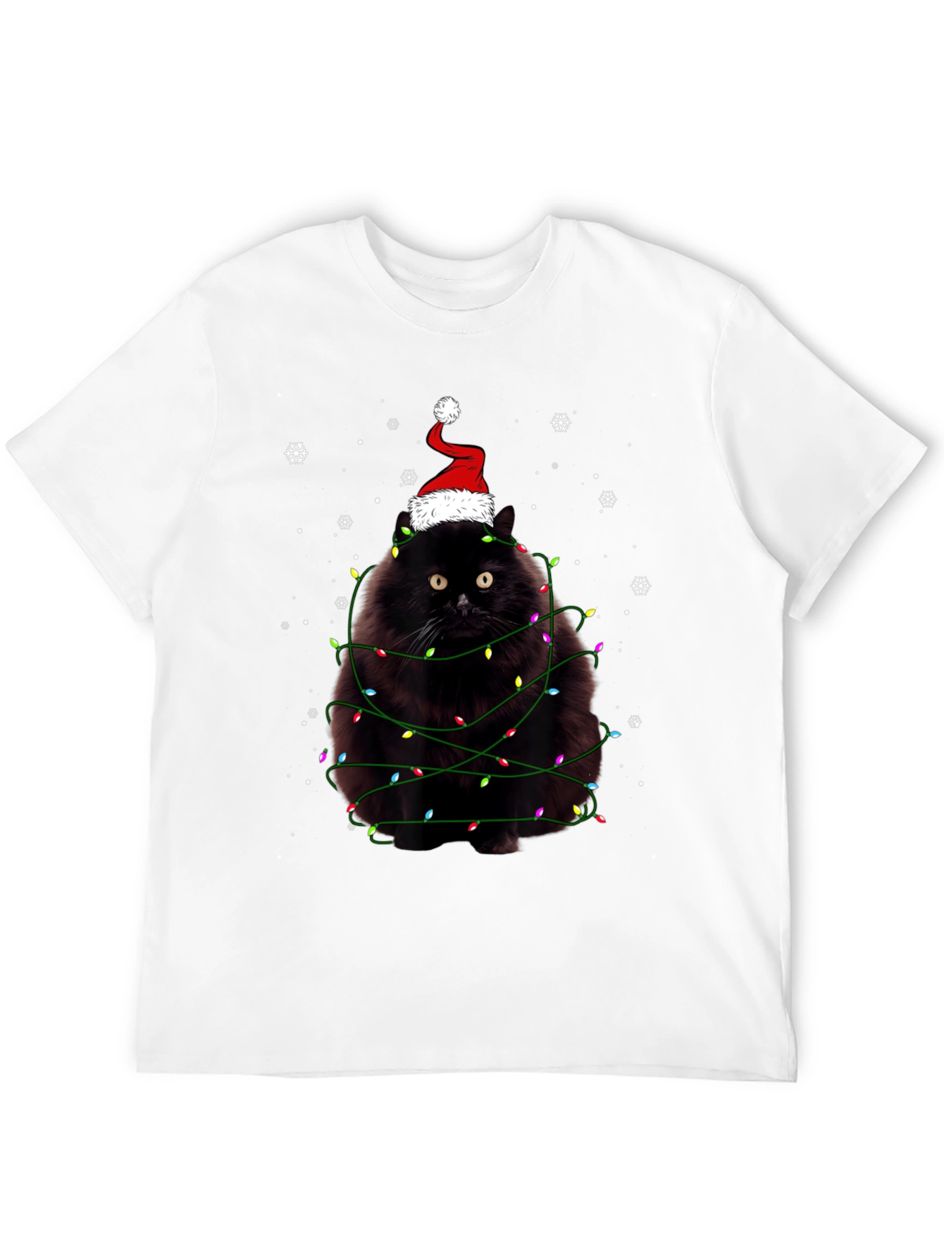 Christmas Cat T-Shirt: Festive Feline Fun