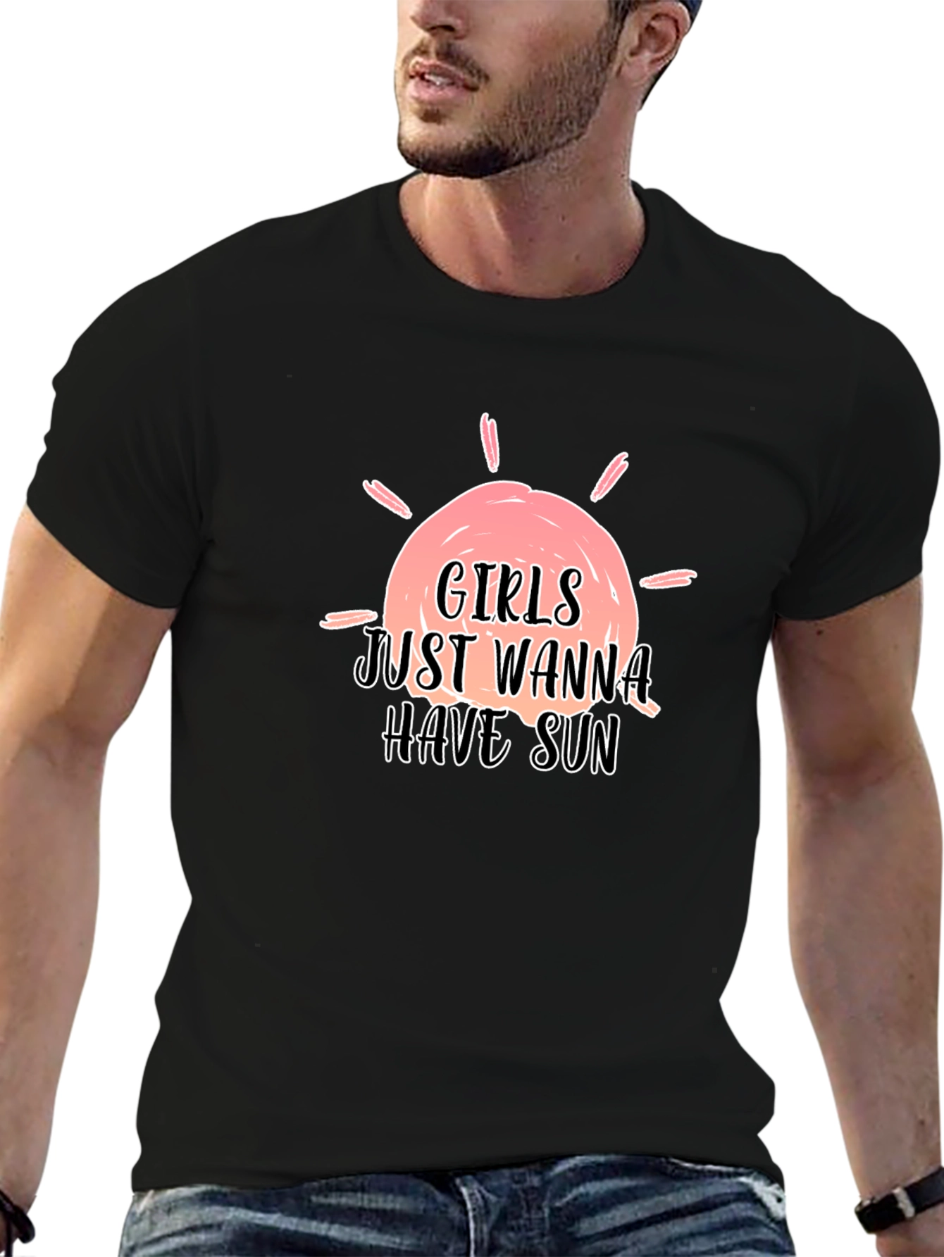 Girls Just Wanna Have Sun Graphic Tee