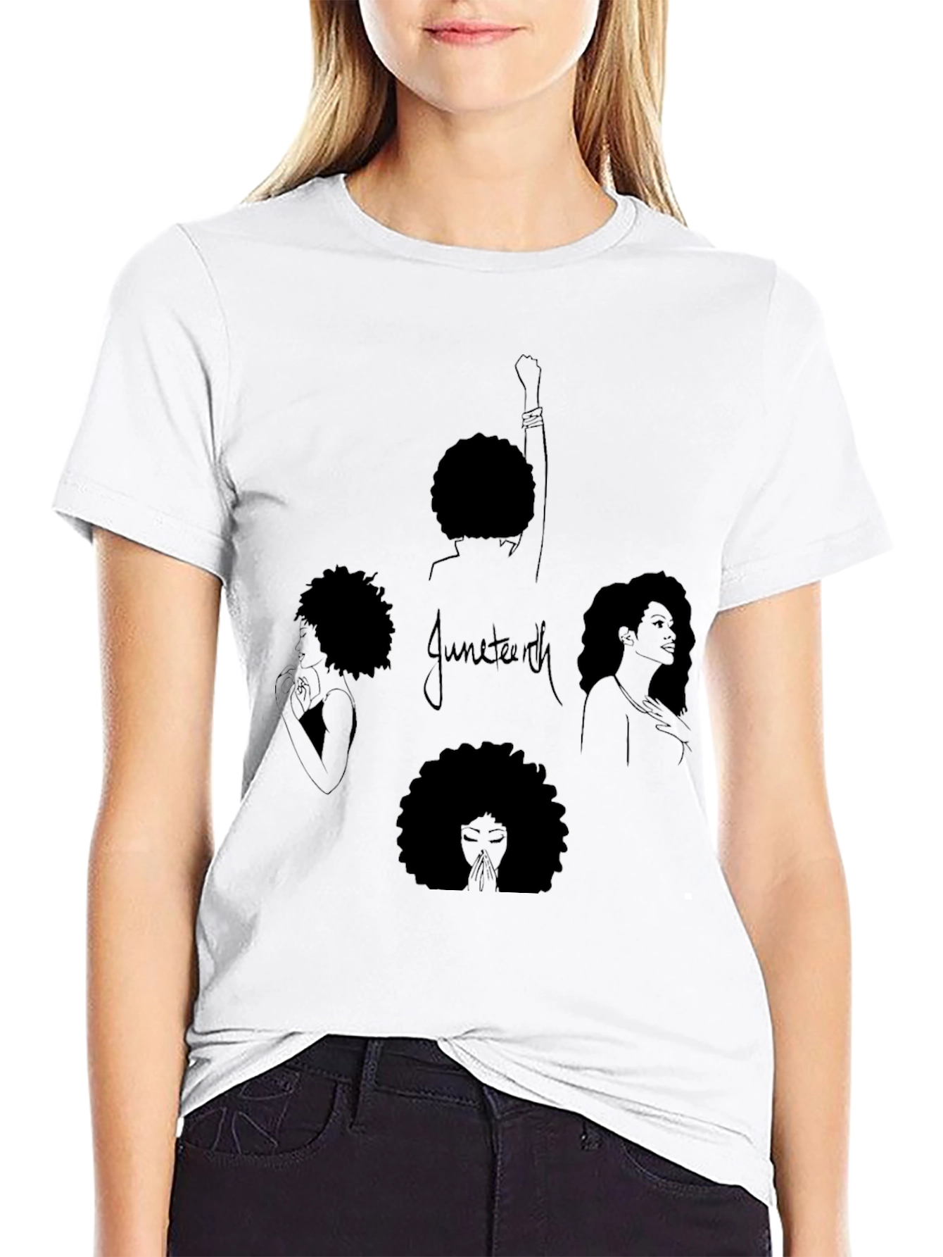 Juneteenth T-Shirt: Empowered Women Design