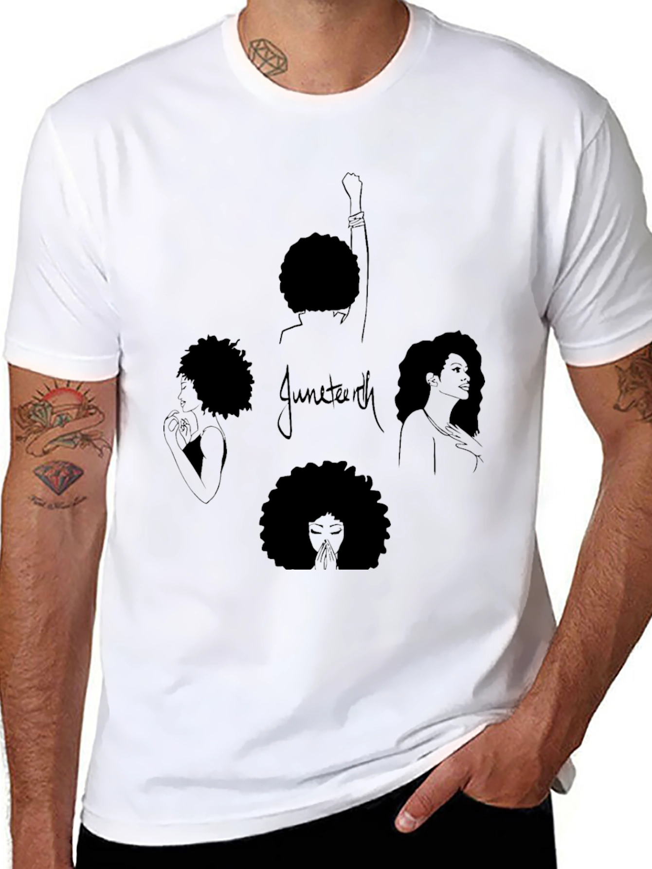 Juneteenth T-Shirt: Empowered Women Design