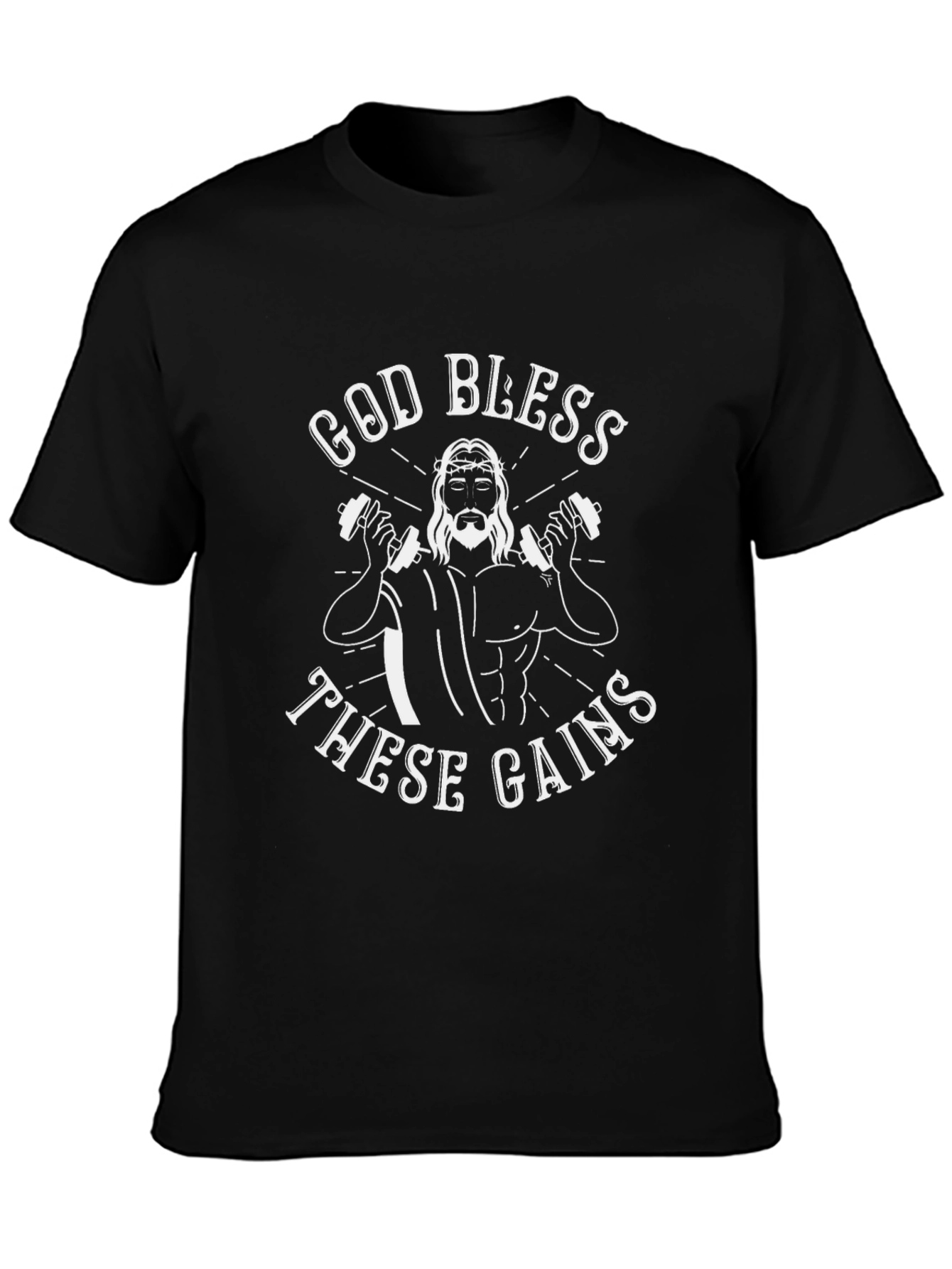 God Bless These Gains Graphic T-Shirt