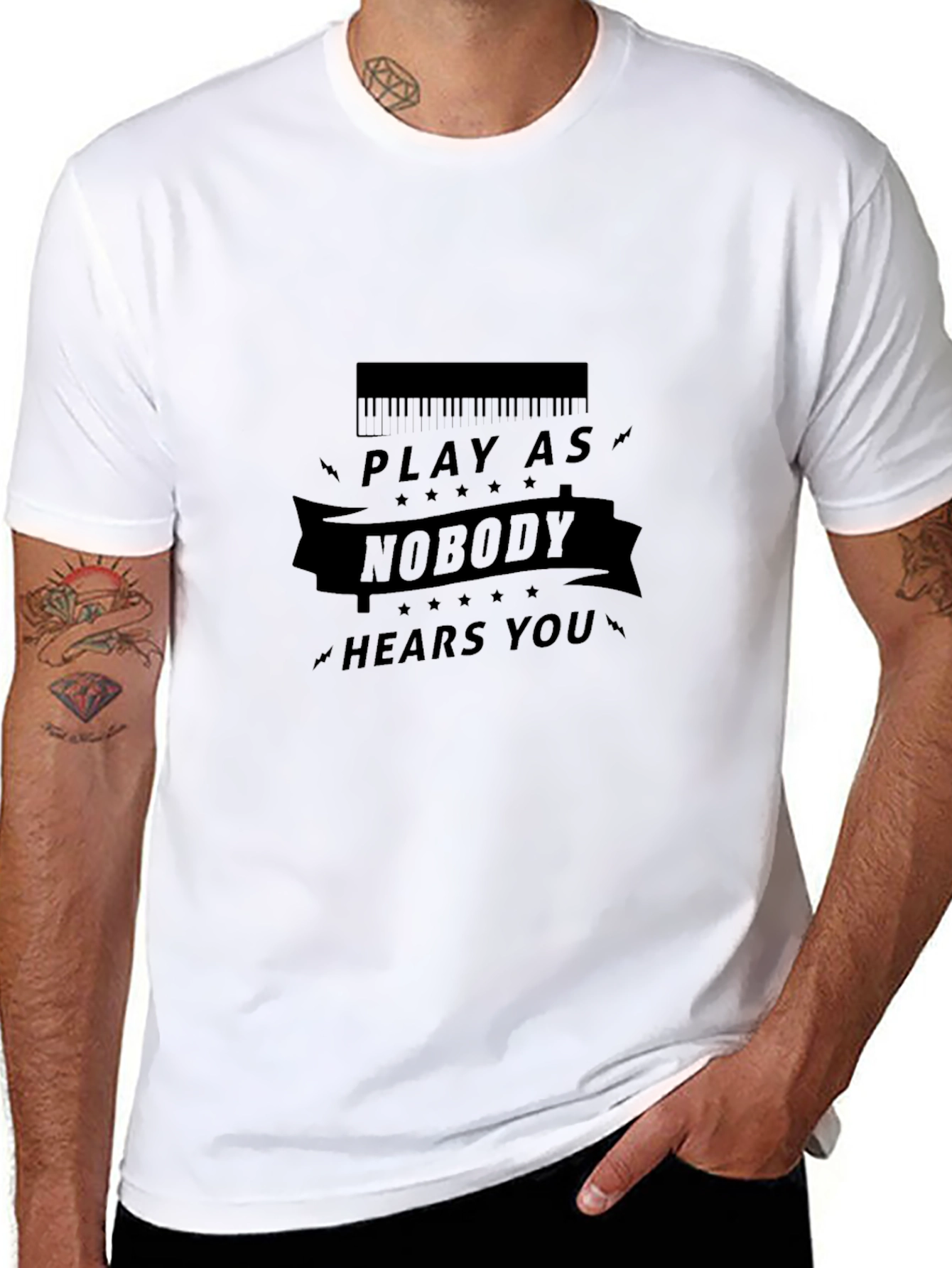 Play as Nobody Hears You T-Shirt
