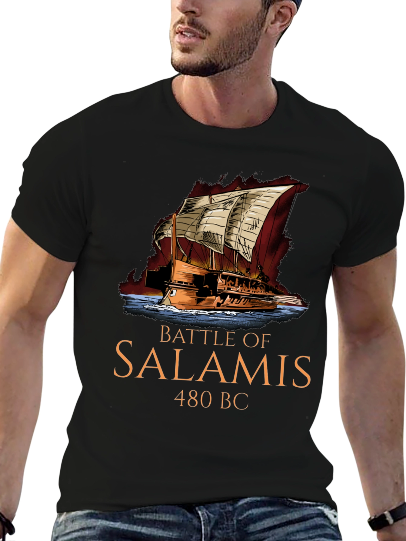 Battle of Salamis 480 BC T-Shirt