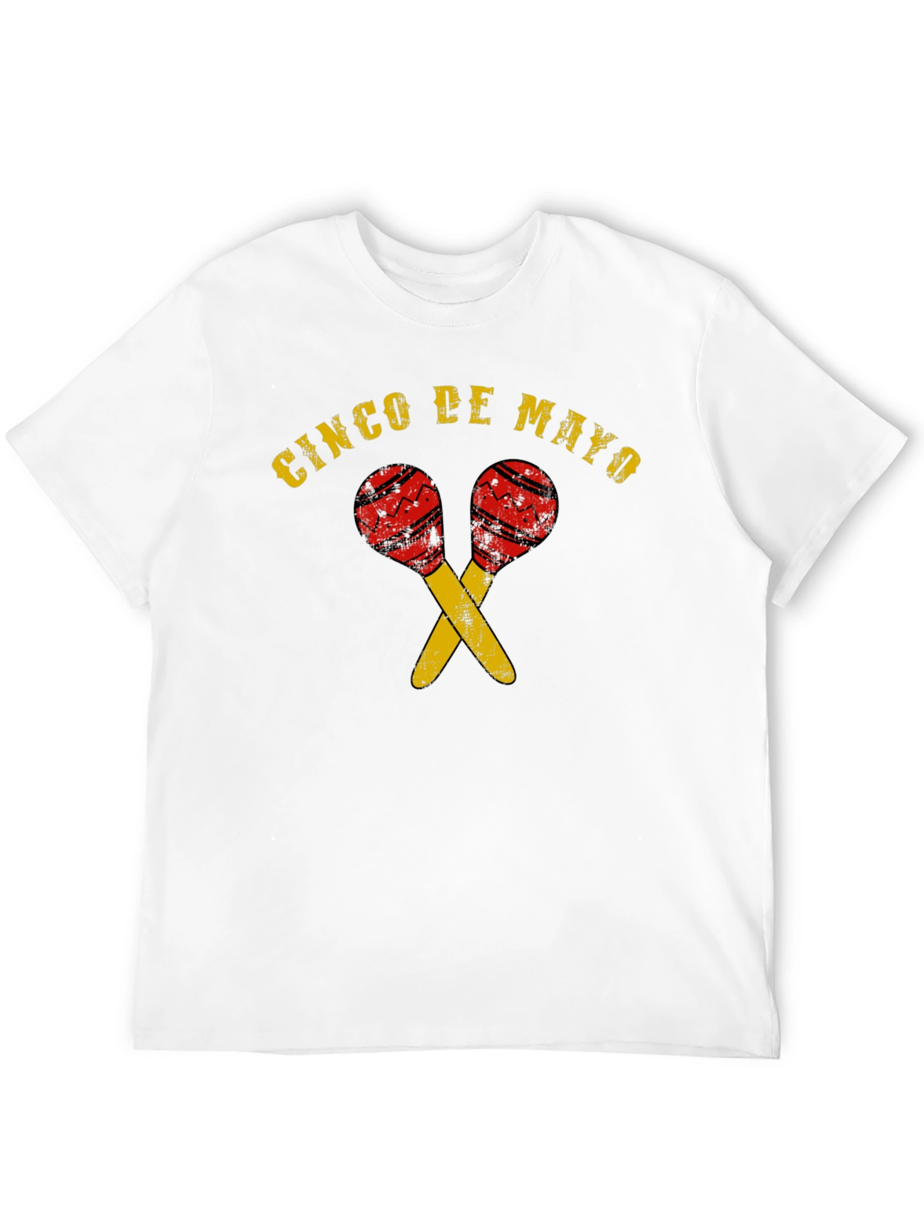 Cinco de Mayo Maracas T-Shirt - Mens Graphic Tee