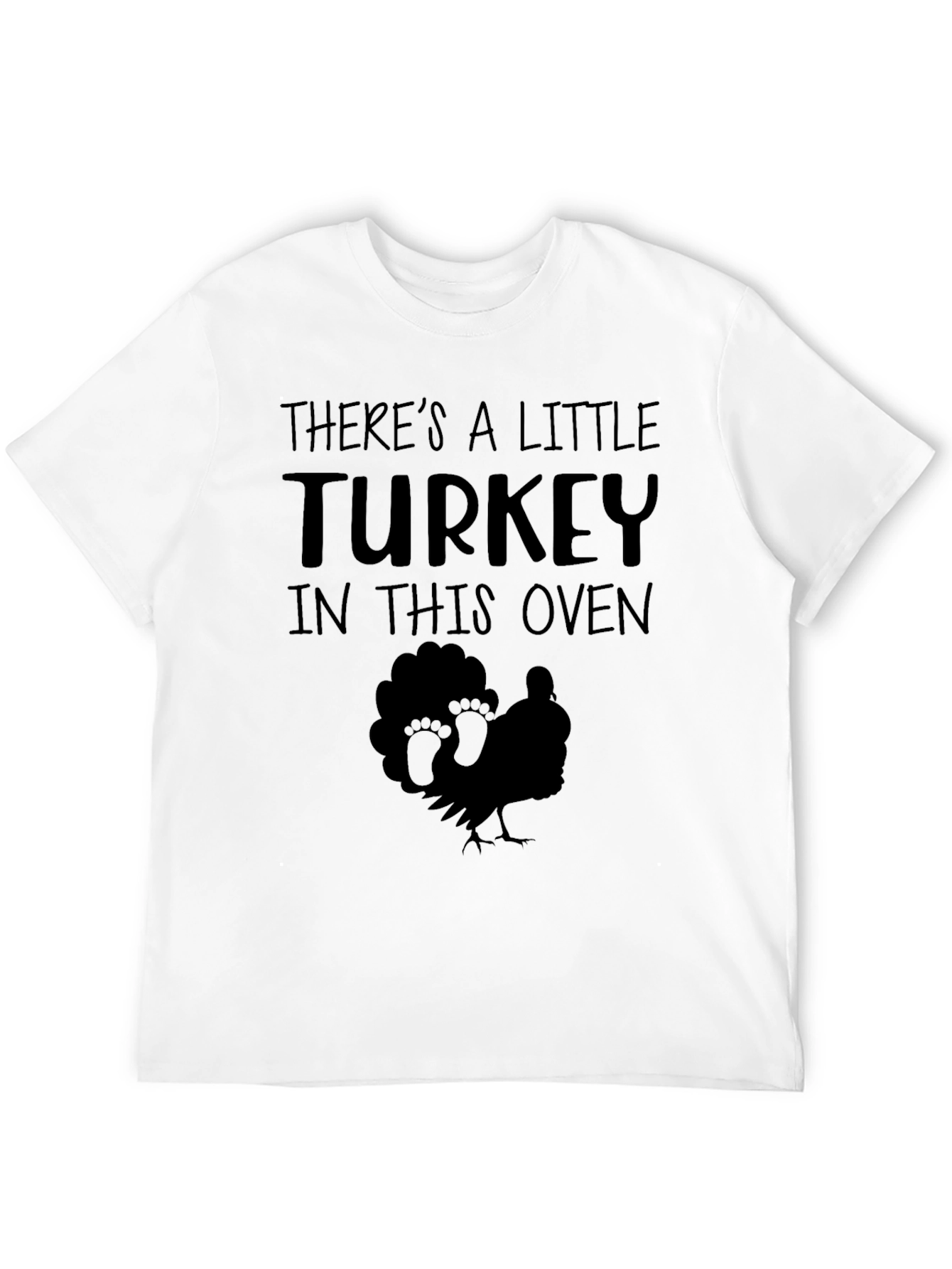 Funny Pregnancy Announcement Turkey T-Shirt