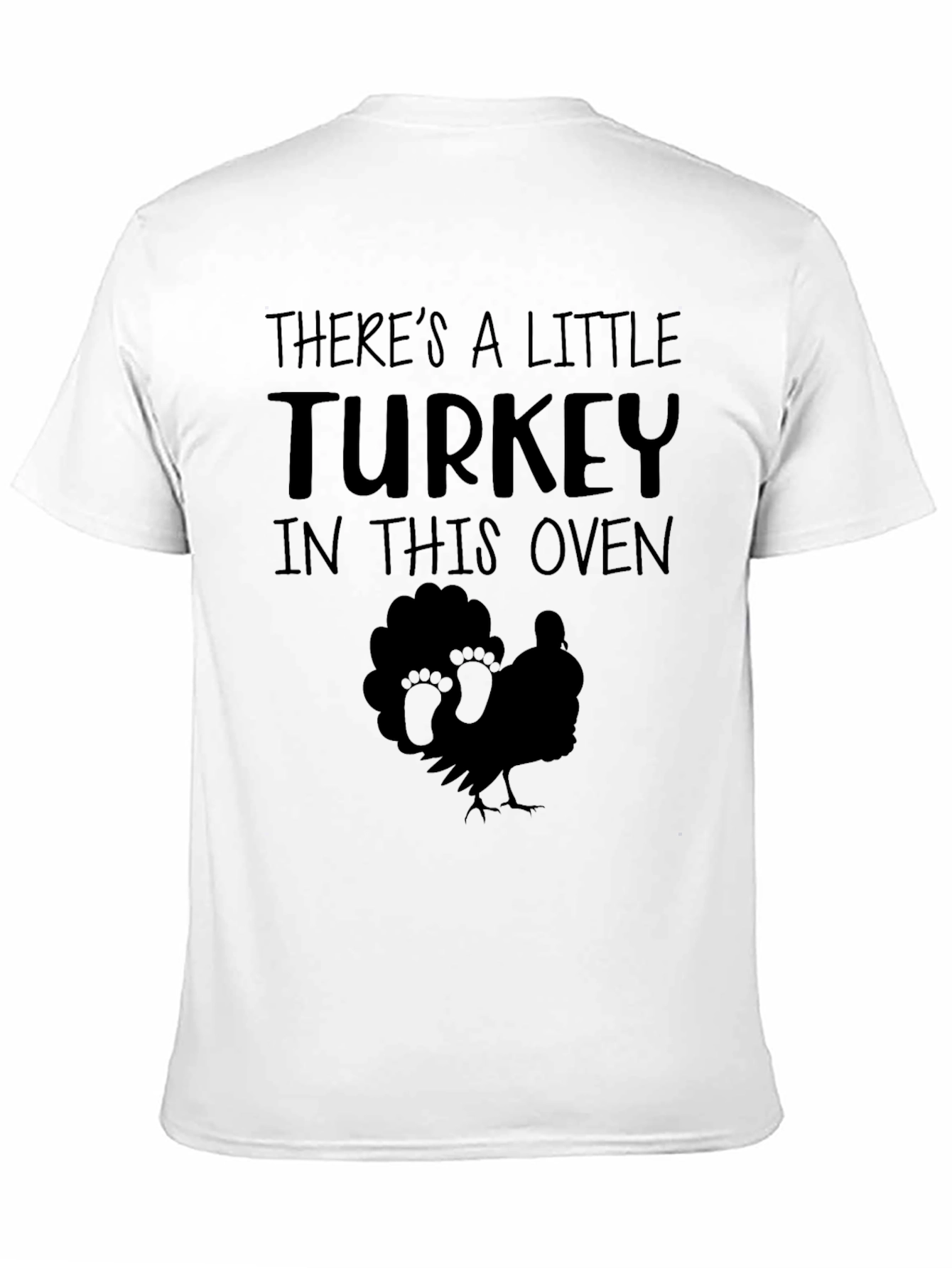 Funny Pregnancy Announcement Turkey T-Shirt
