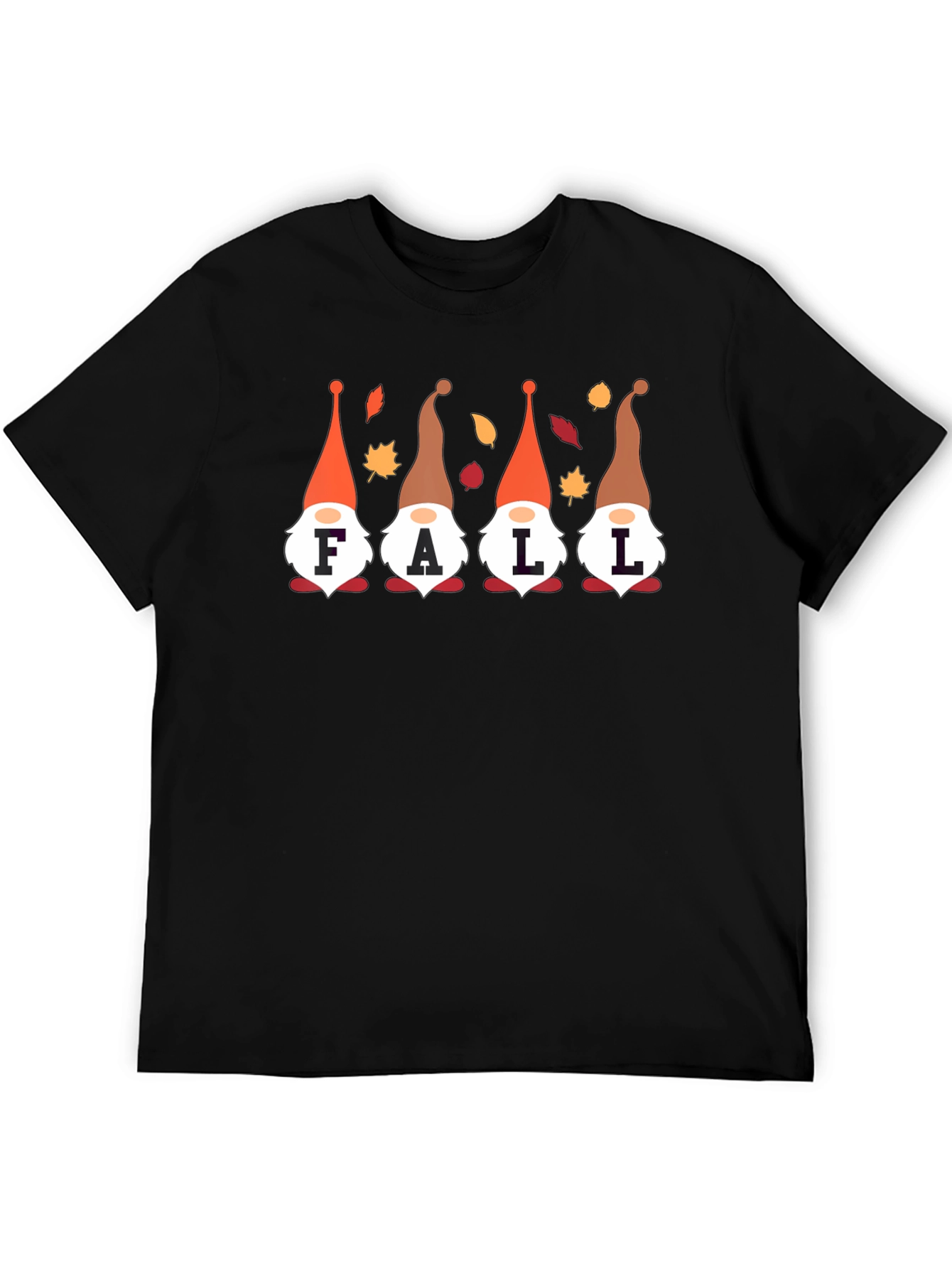 Fall Gnomes Graphic Tee - Autumn Season