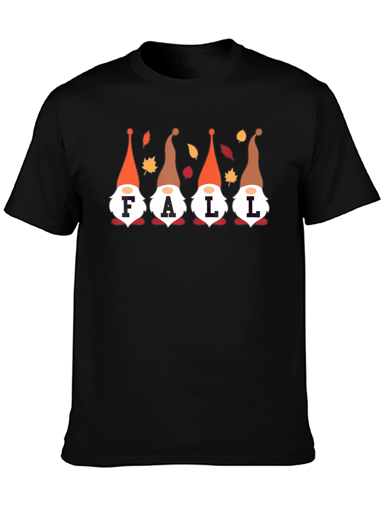 Fall Gnomes Graphic Tee - Autumn Season