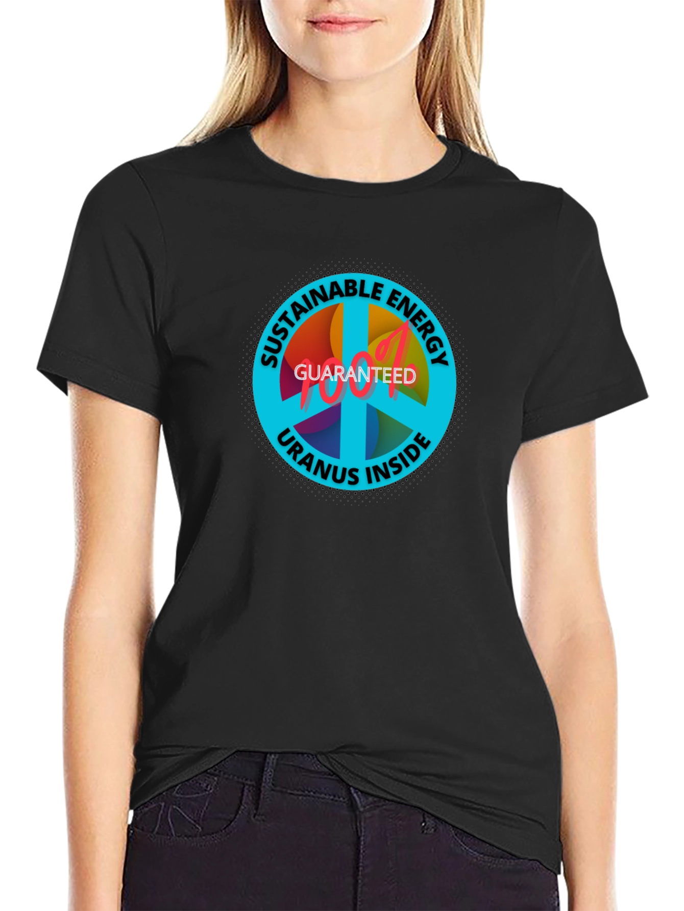 Sustainable Energy T-Shirt: Uranus Inside Guaranteed