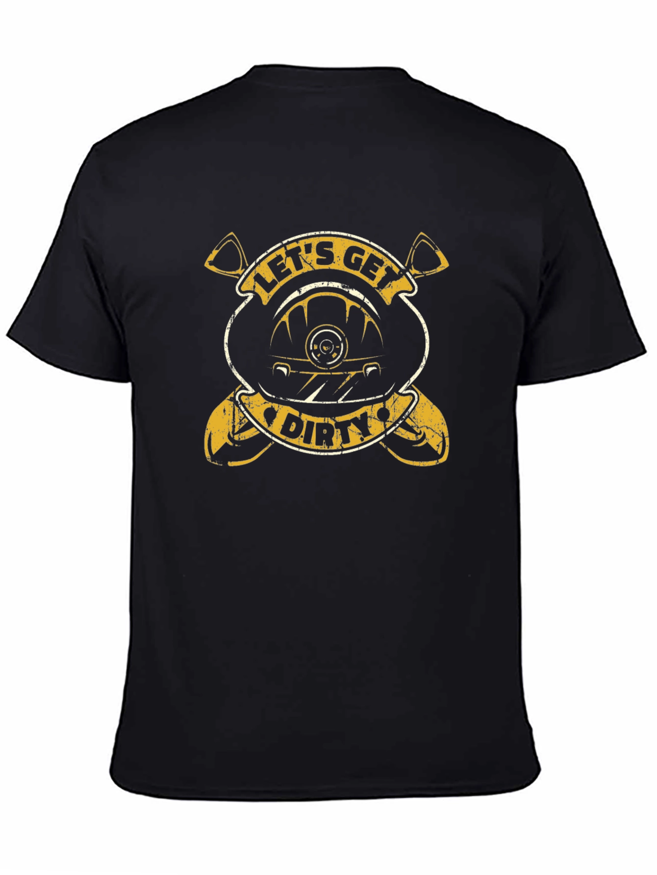 Lets Get Dirty Graphic Tee - Black