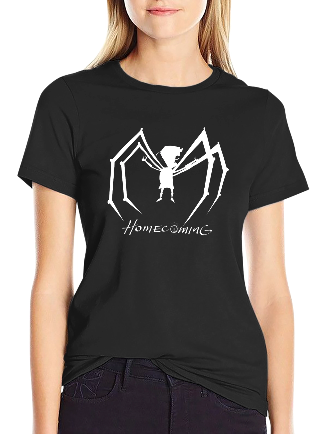 Homecoming Spider Graphic Black T-Shirt