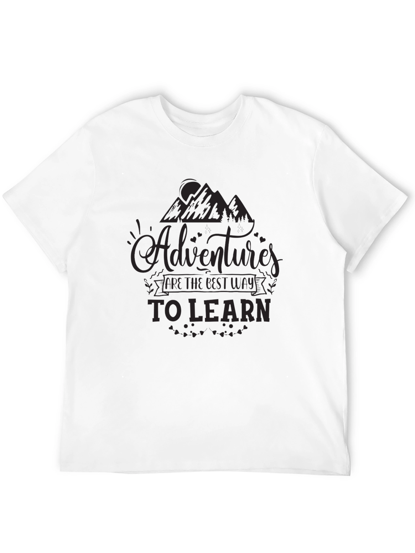 Adventure Awaits Graphic Tee - Learn Through Exploration