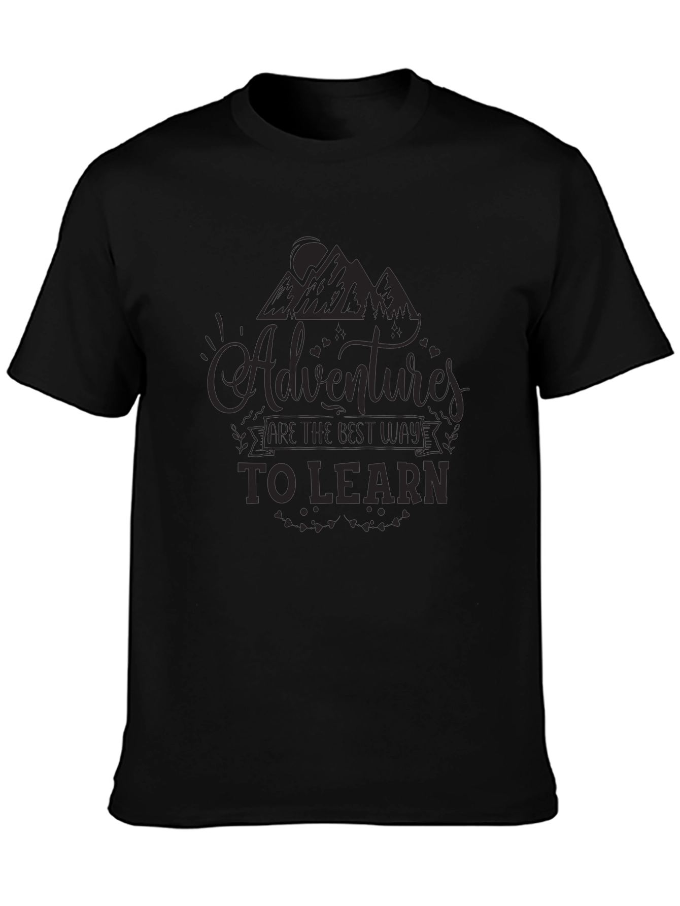 Adventure Awaits Graphic Tee - Learn Through Exploration