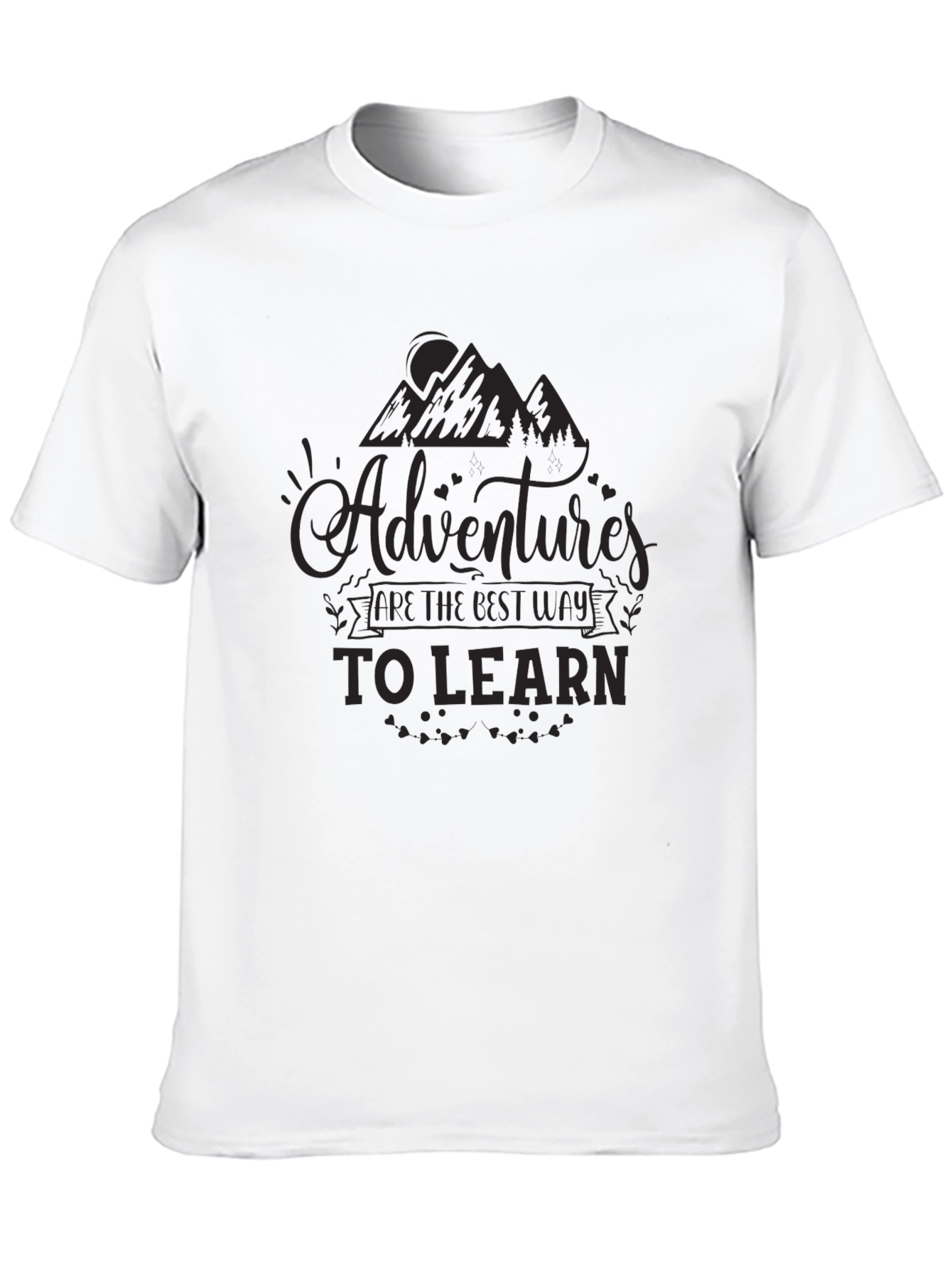 Adventure Awaits Graphic Tee - Learn Through Exploration
