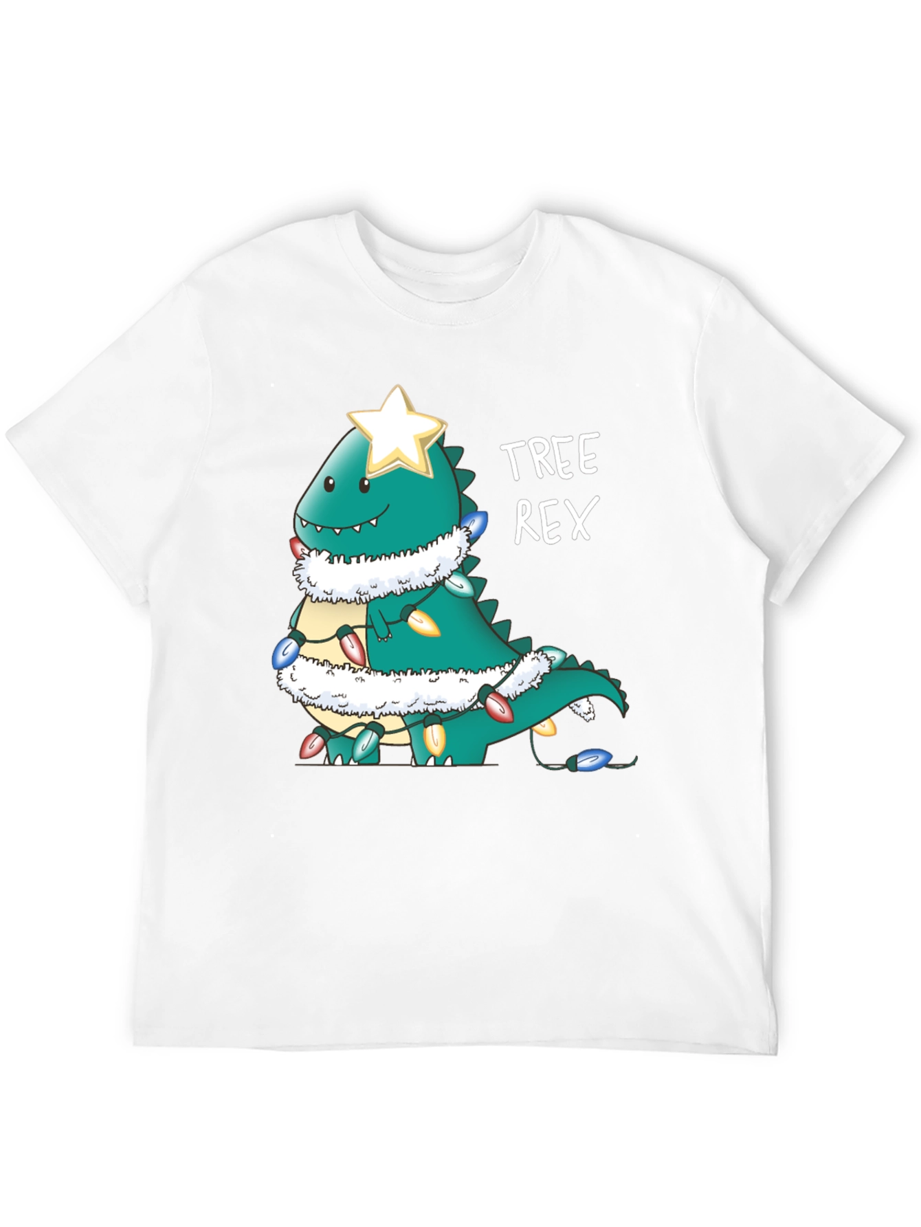 Tree Rex Christmas Dinosaur T-Shirt