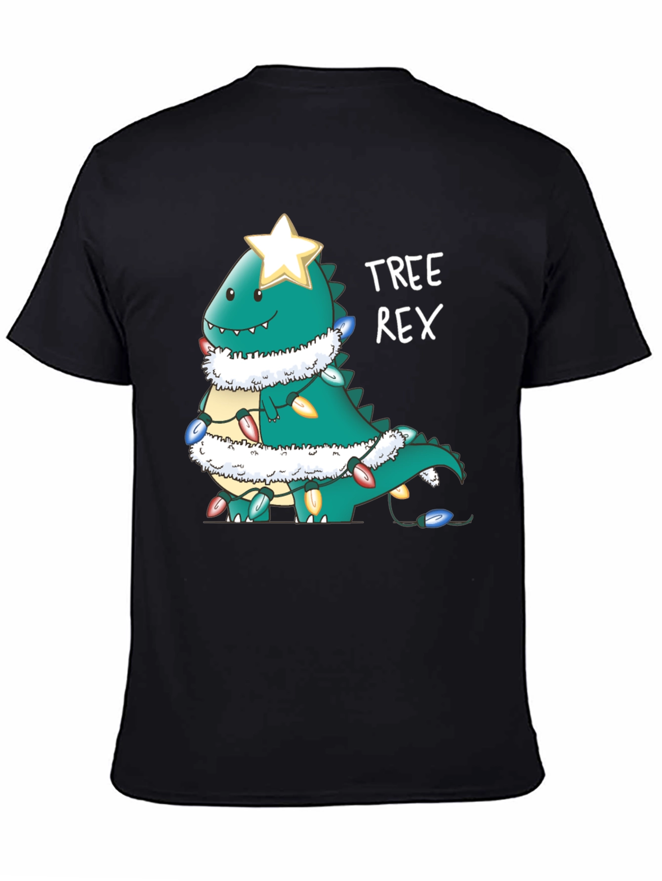 Tree Rex Christmas Dinosaur T-Shirt