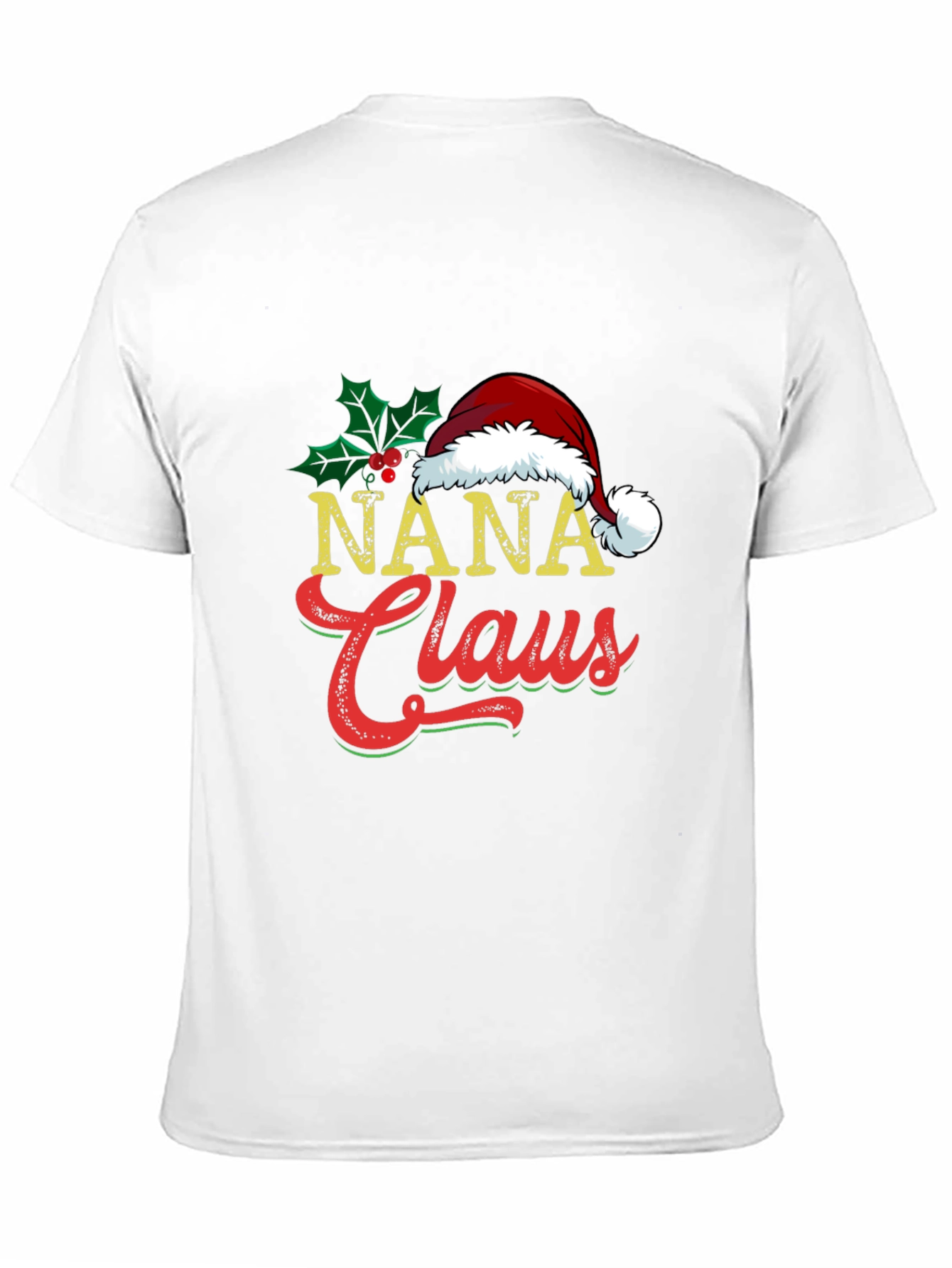Nana Claus Christmas Graphic T-Shirt