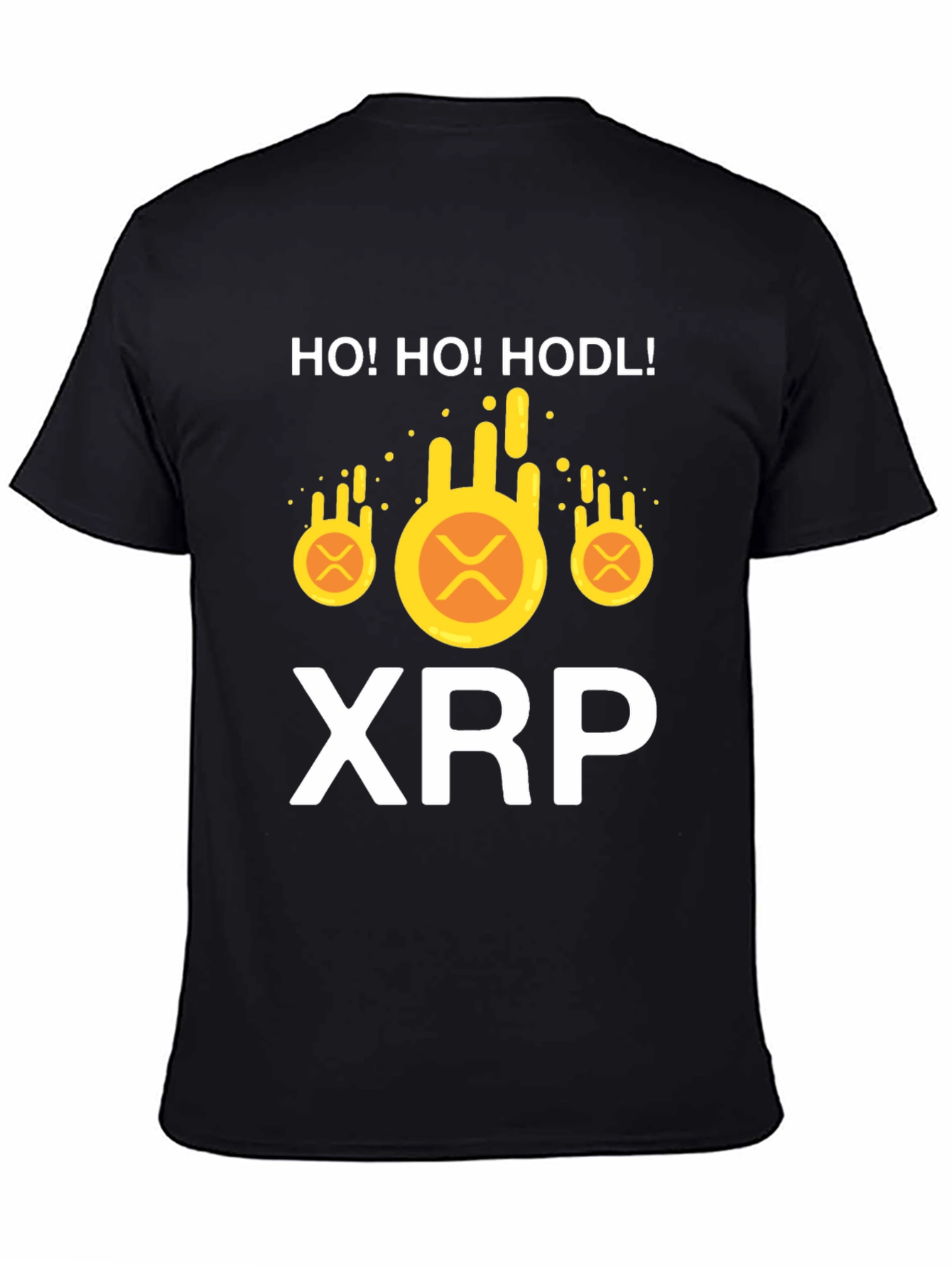 HO! HO! HODL! XRP Crypto Christmas T-Shirt