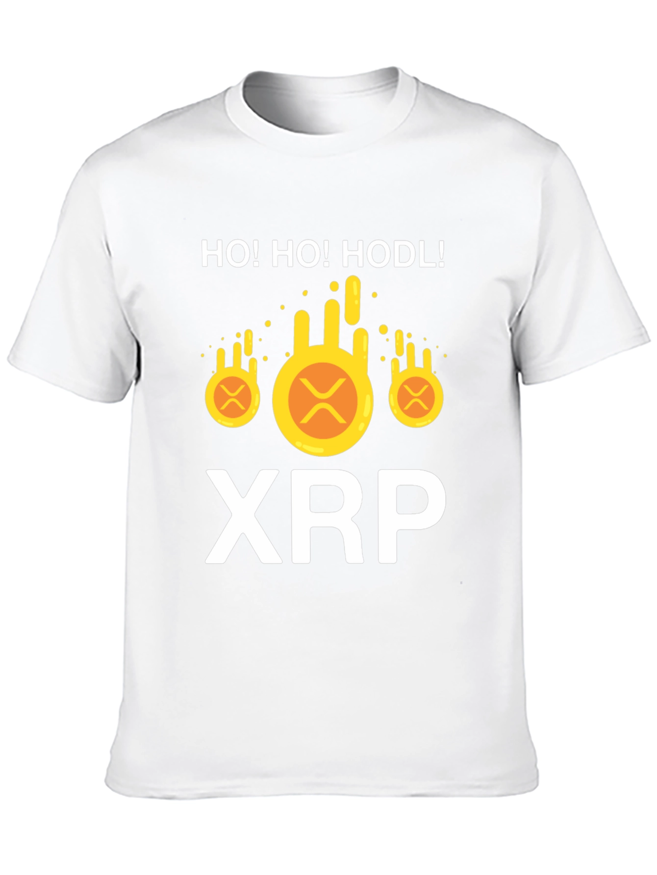 HO! HO! HODL! XRP Crypto Christmas T-Shirt