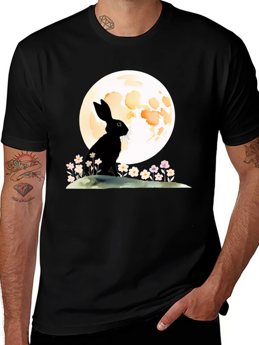 Rabbit & Moon Graphic Tee