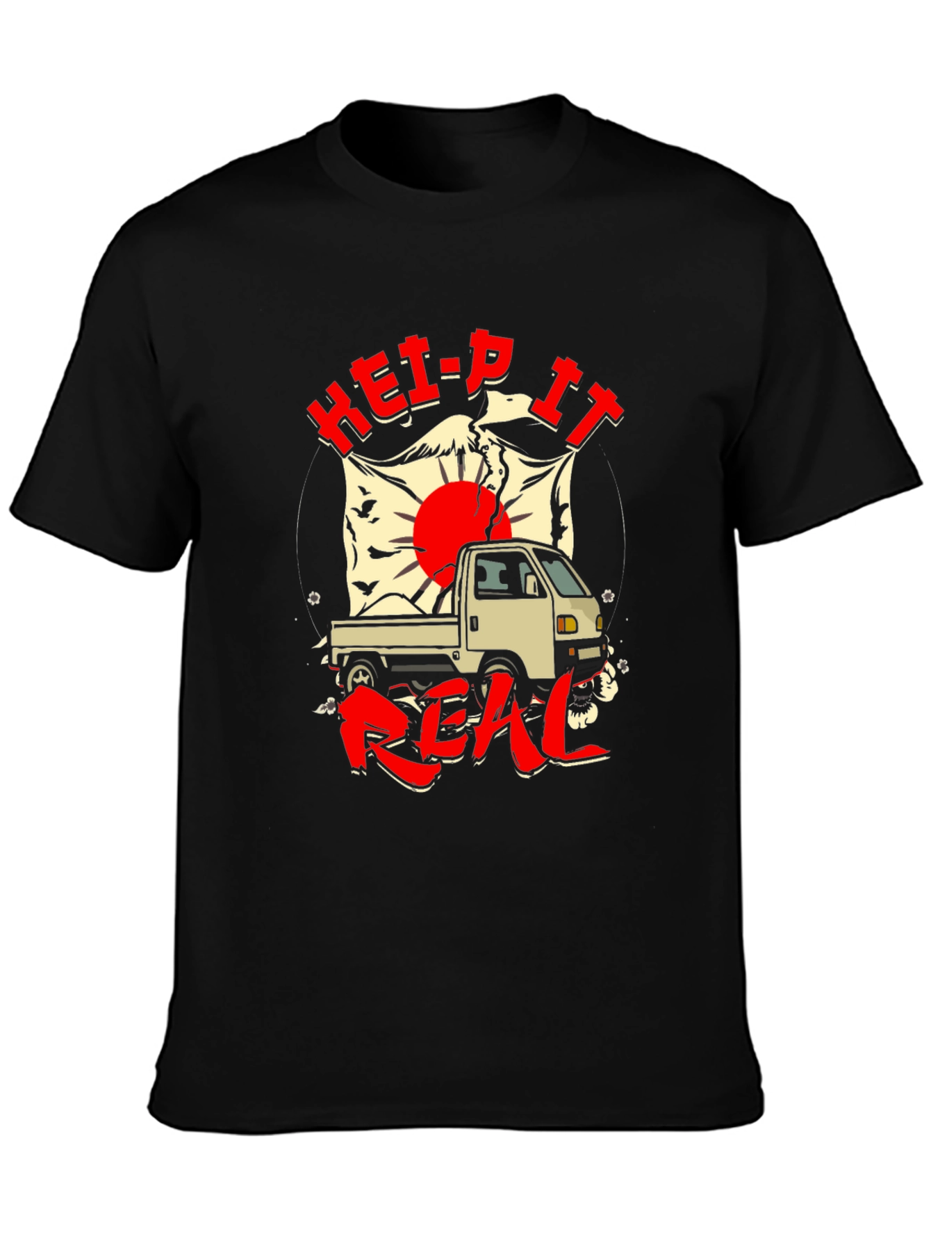 Help It Real JDM Truck Graphic Tee