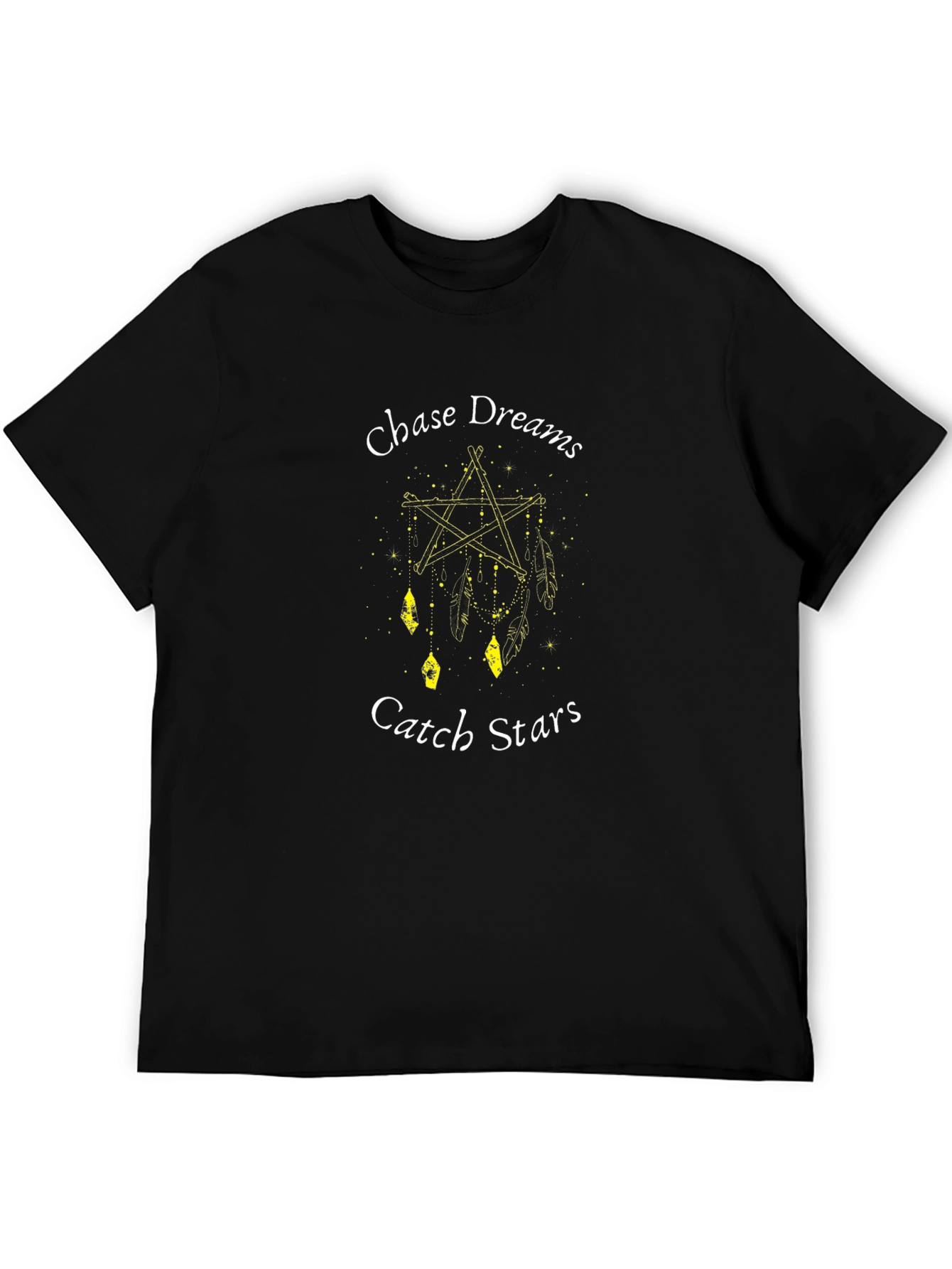 Chase Dreams Catch Stars Graphic T-Shirt