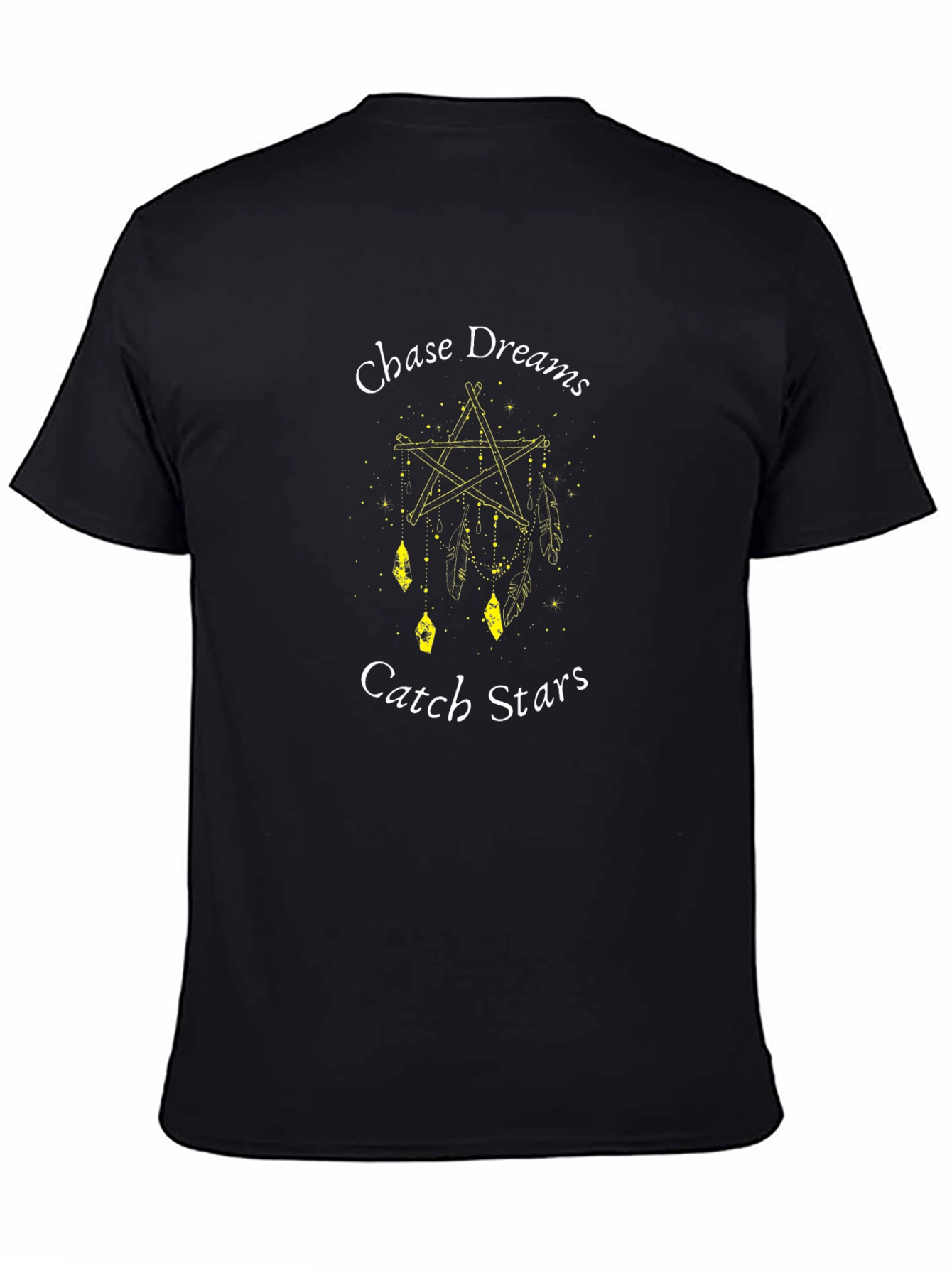 Chase Dreams Catch Stars Graphic T-Shirt