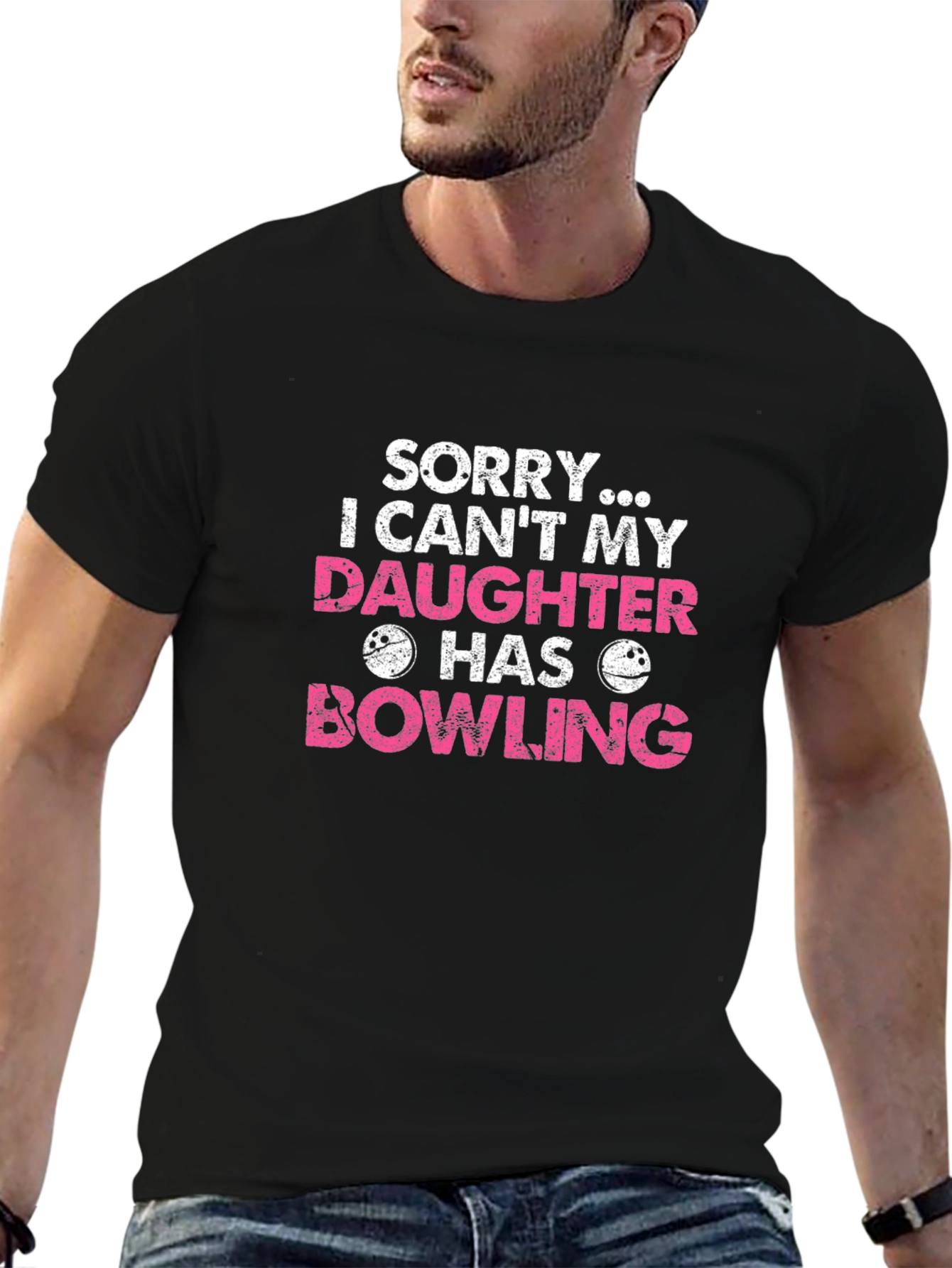 Daughter Bowling T-Shirt - Sorry I Cant