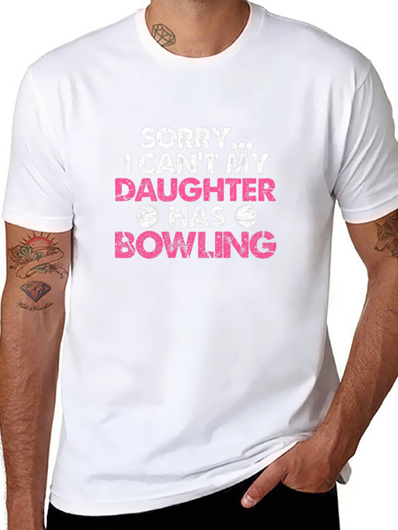 Daughter Bowling T-Shirt - Sorry I Cant