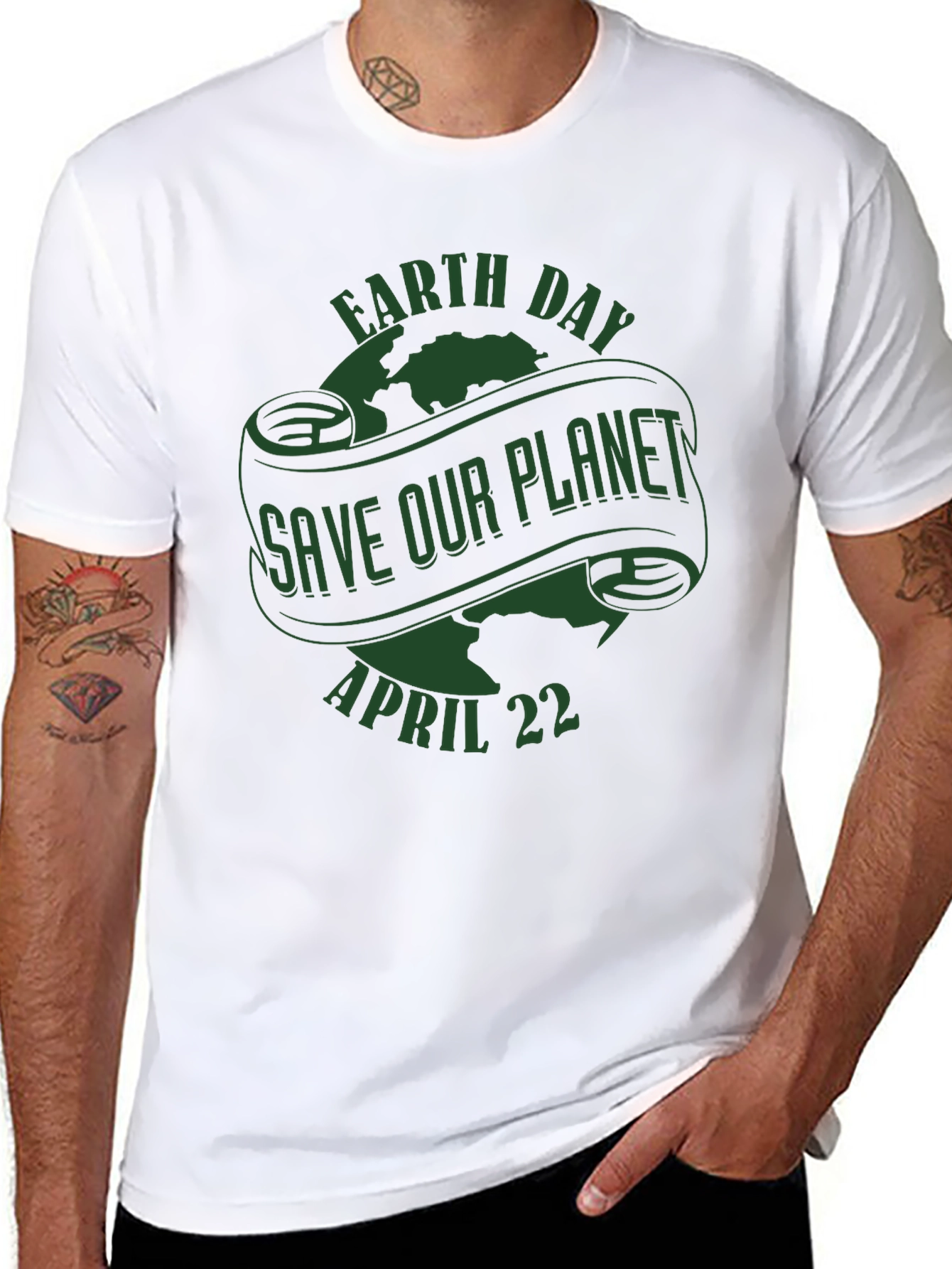Earth Day T-Shirt - Save Our Planet April 22nd
