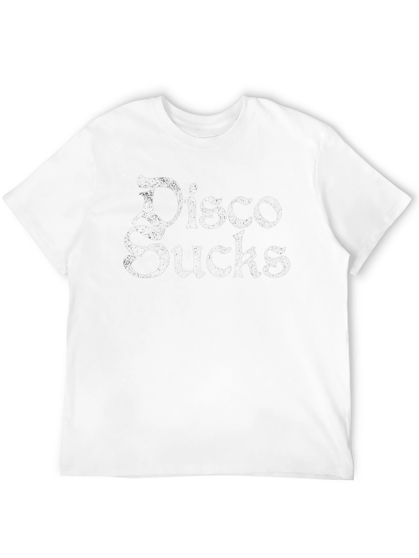 Disco Sucks Graphic T-Shirt - Retro Anti-Disco Tee