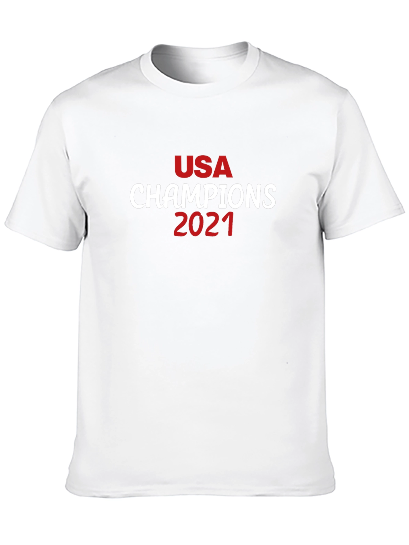 USA Champions 2021 Black T-Shirt