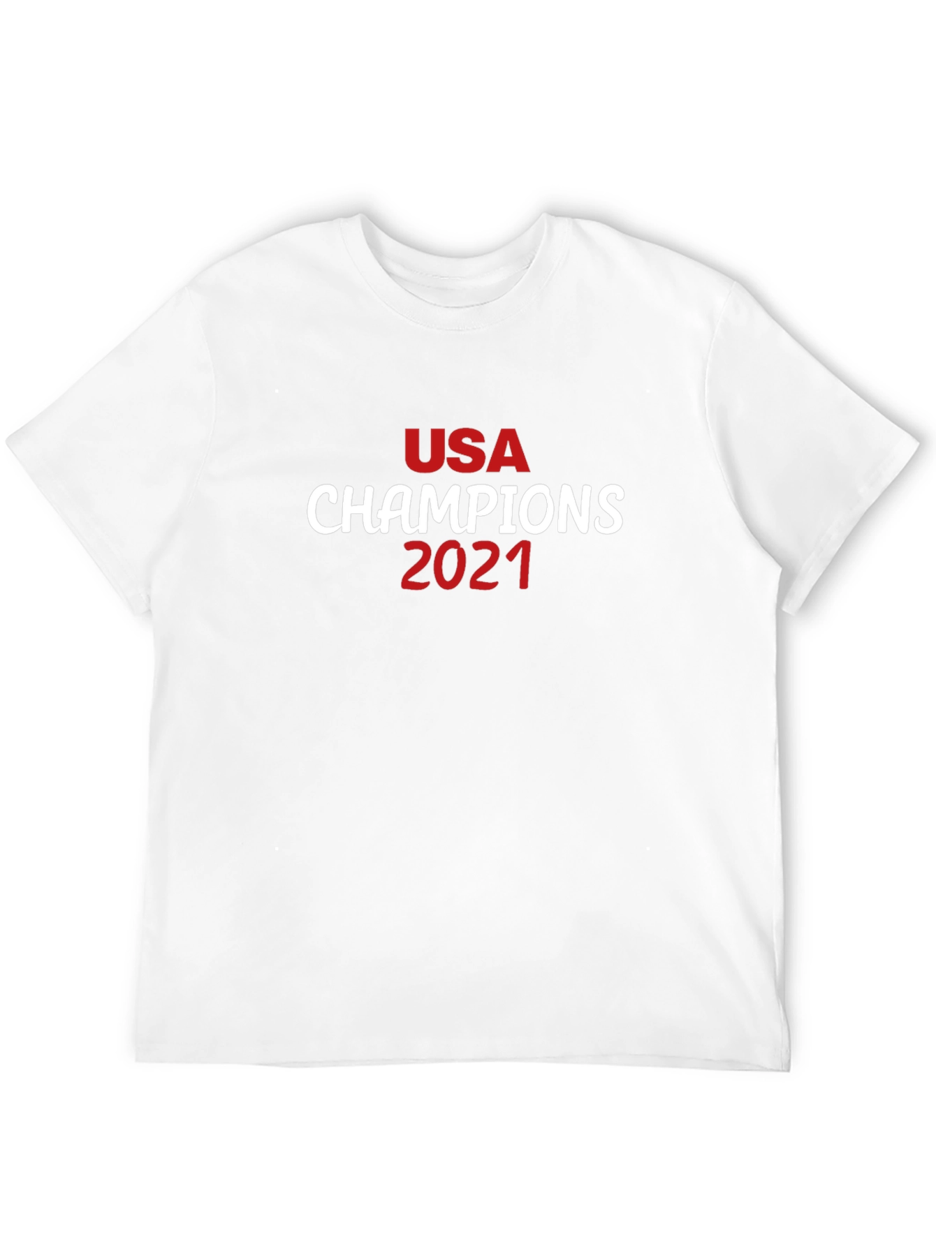 USA Champions 2021 Black T-Shirt