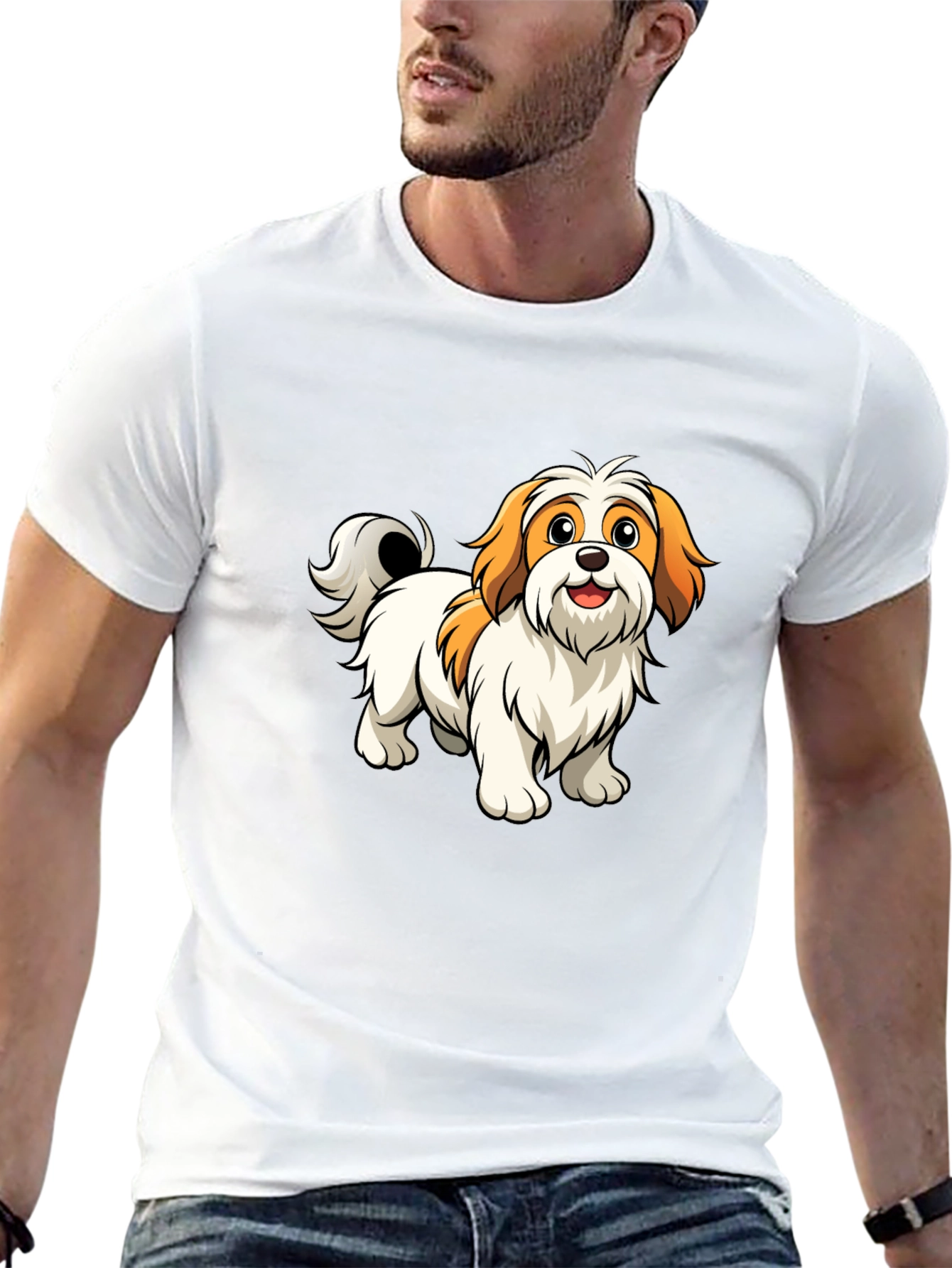 Cute Dog Graphic Tee - Unisex T-Shirt